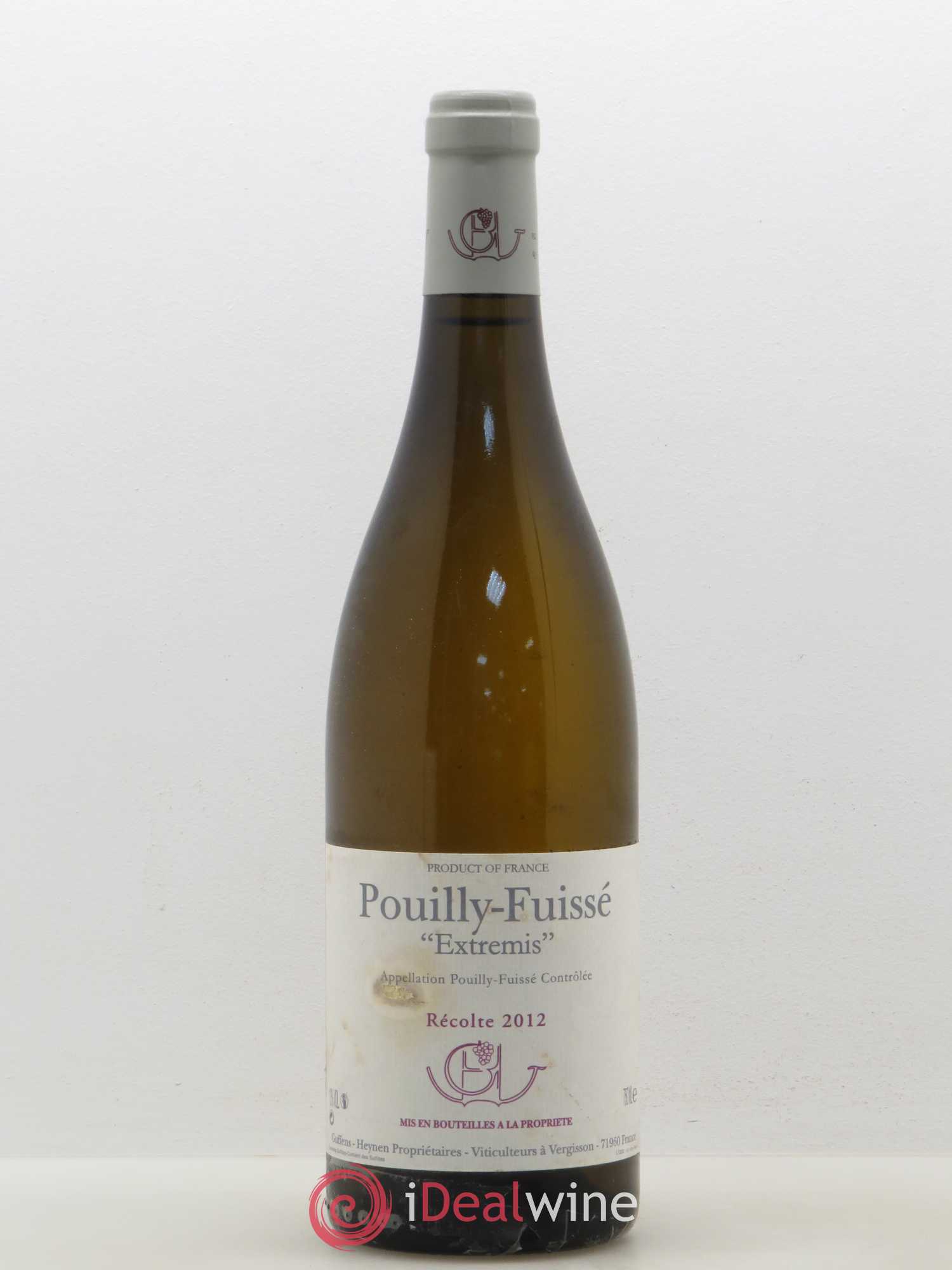 Pouilly-Fuissé Extremis Domaine Guffens Heynen 2012 - Posten von 1 Flasche - 0
