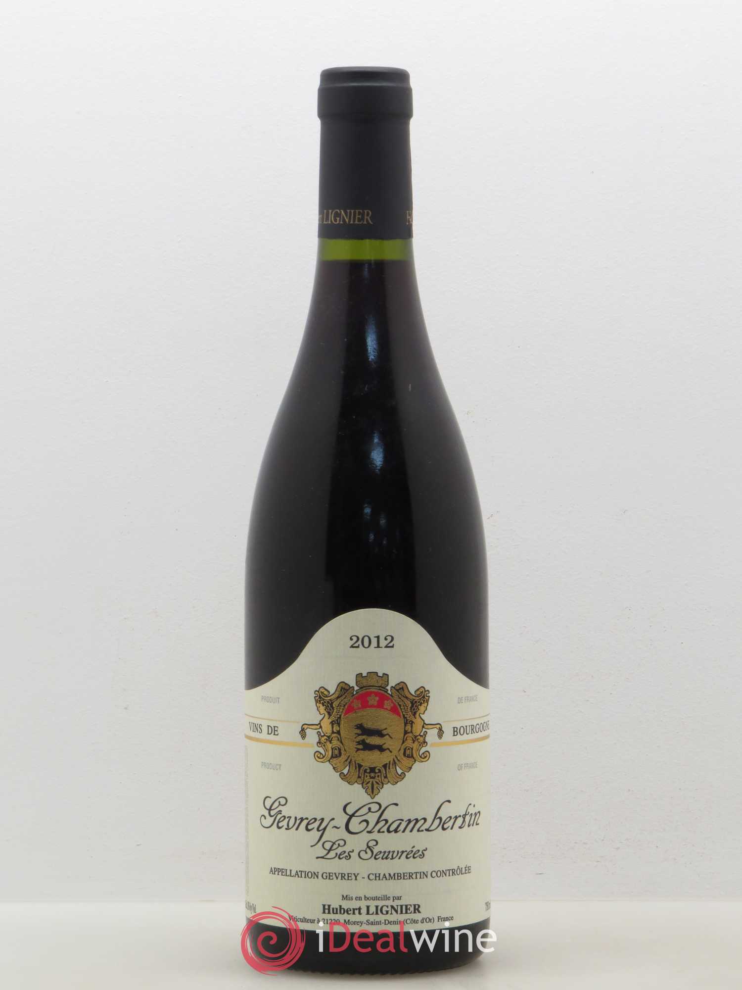 Gevrey-Chambertin Seuvrées Hubert Lignier (Domaine) 2012 - Lot de 1 bouteille - 0