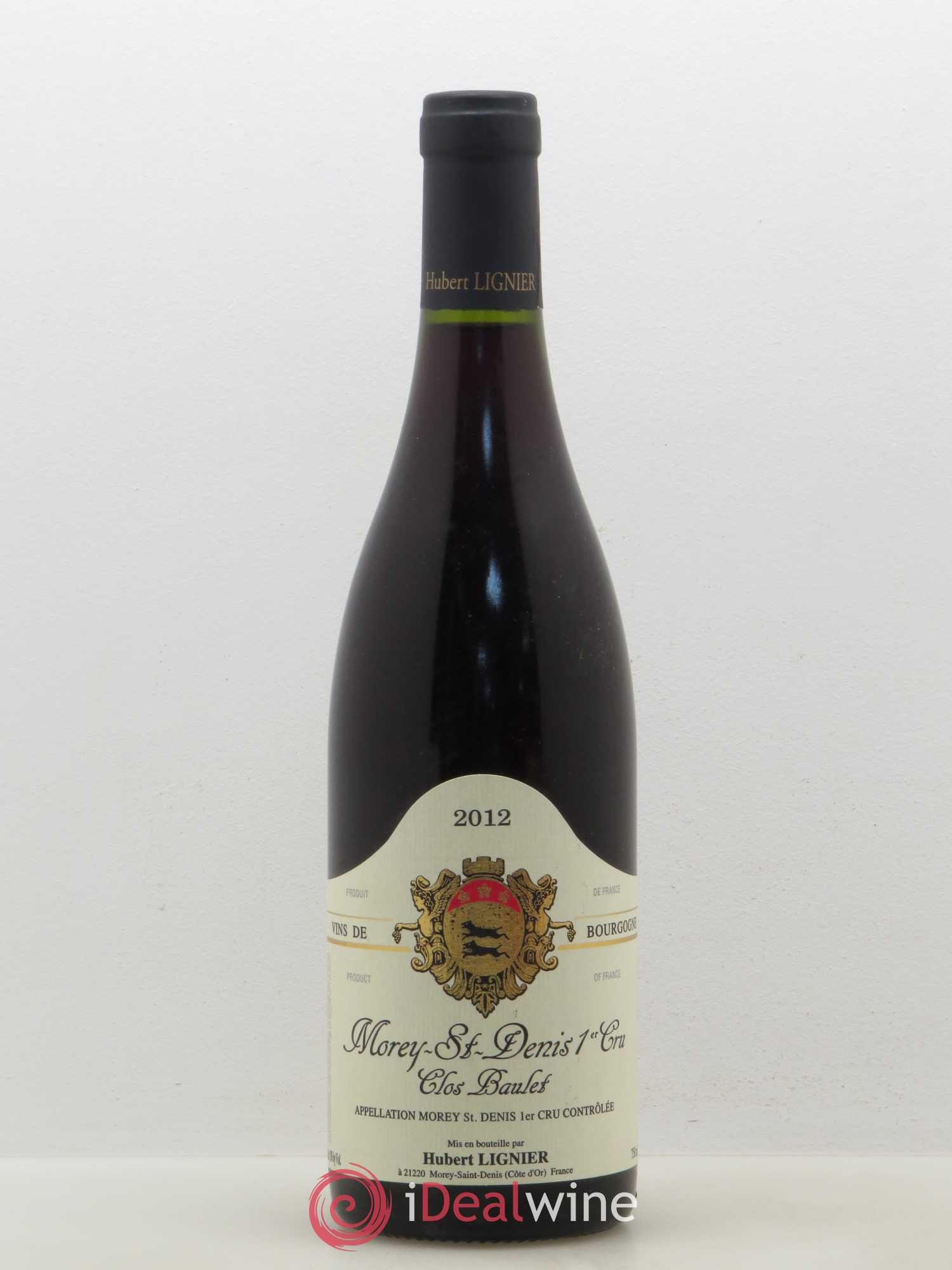 Morey-Saint-Denis 1er Cru Clos Baulet Domaine Hubert Lignier 2012 - Posten von 1 Flasche - 0