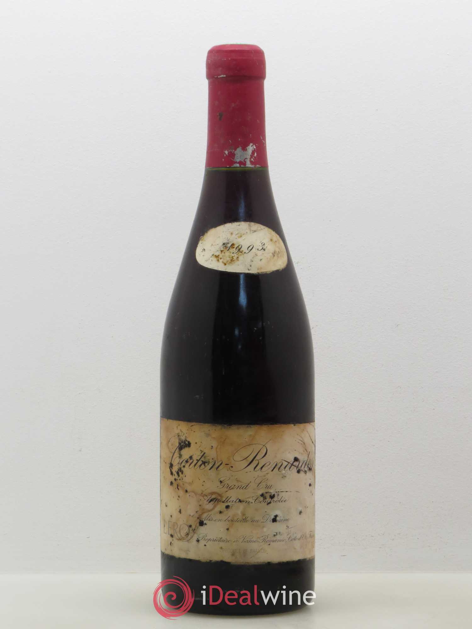Corton Grand Cru Les Renardes Leroy (Domaine) 1993 - Lot de 1 bouteille - 0