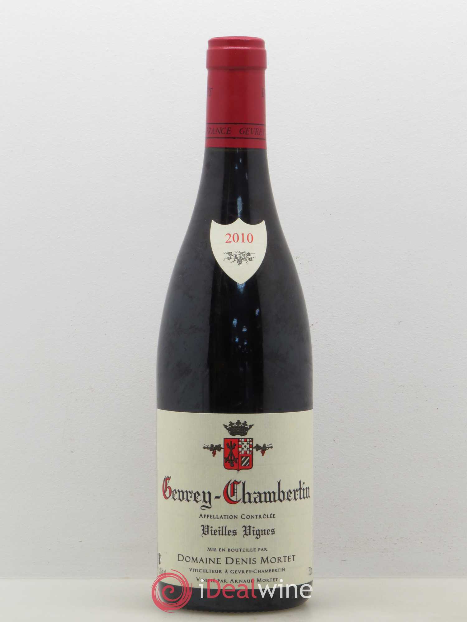 Gevrey-Chambertin Vieilles vignes Denis Mortet (Domaine) 2010 - Lot de 1 bouteille - 0