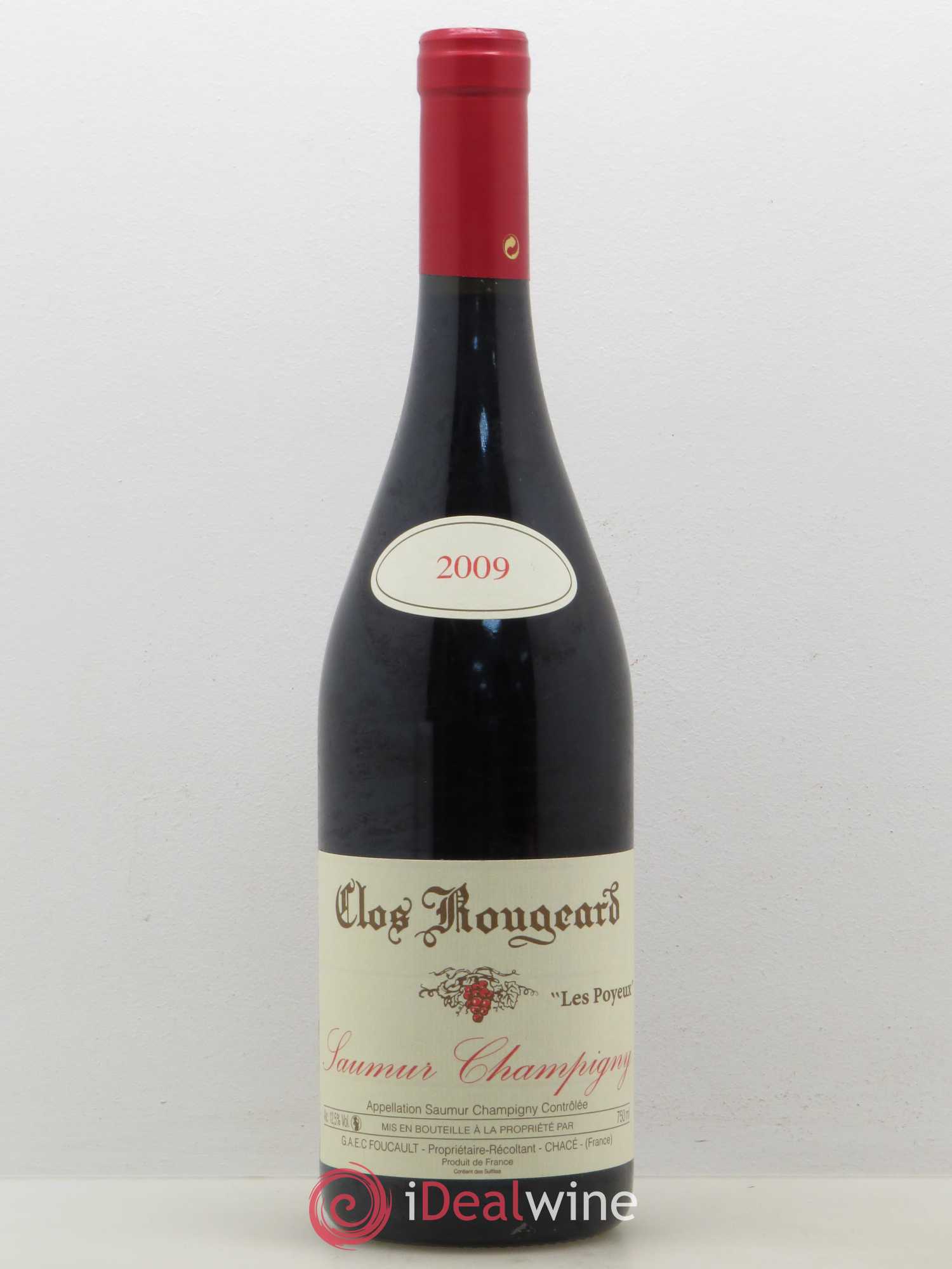 Saumur-Champigny Les Poyeux Clos Rougeard 2009 - Lot de 1 bouteille - 0