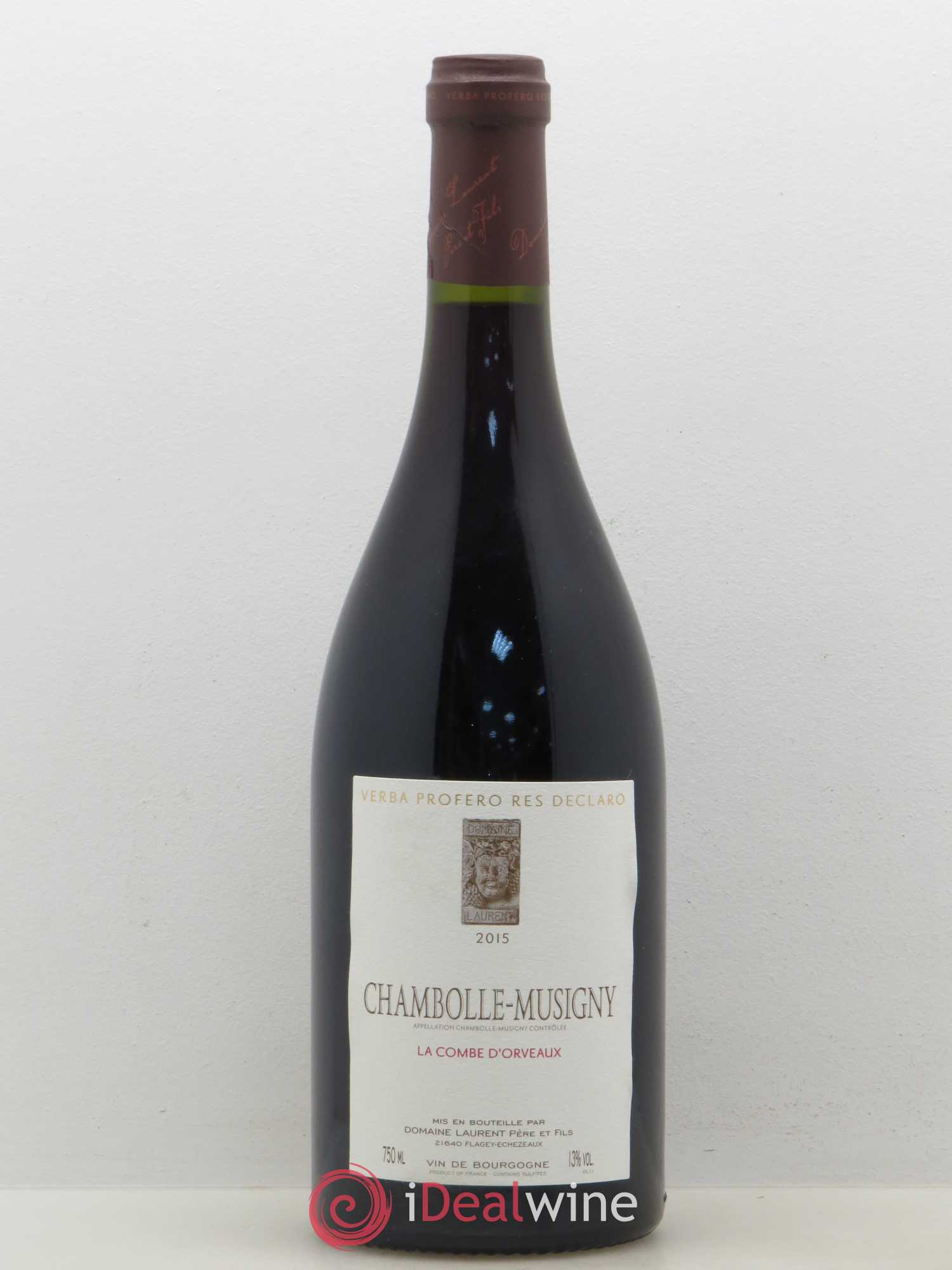 Chambolle-Musigny La Combe d'Orveaux Laurent Père et Fils (Domaine) 2015 - Lot de 1 bouteille - 0