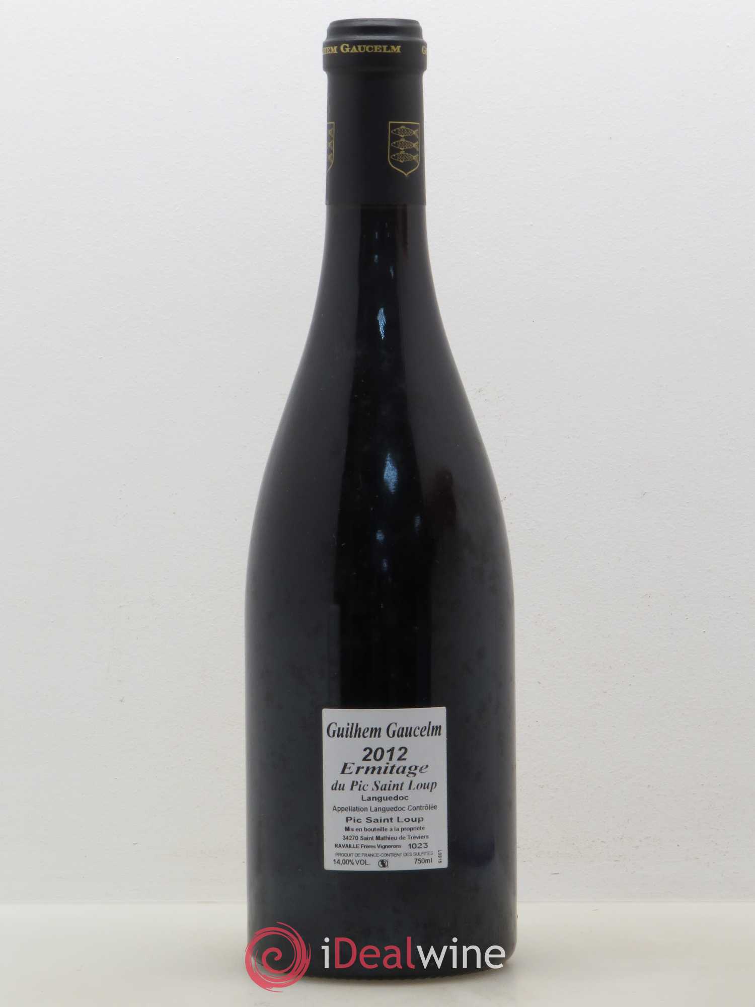 Coteaux du Languedoc Pic Saint Loup Ermitage du Pic Saint Loup Cuvée Guilhem Gaucelm 2012 - Posten von 1 Flasche - 1