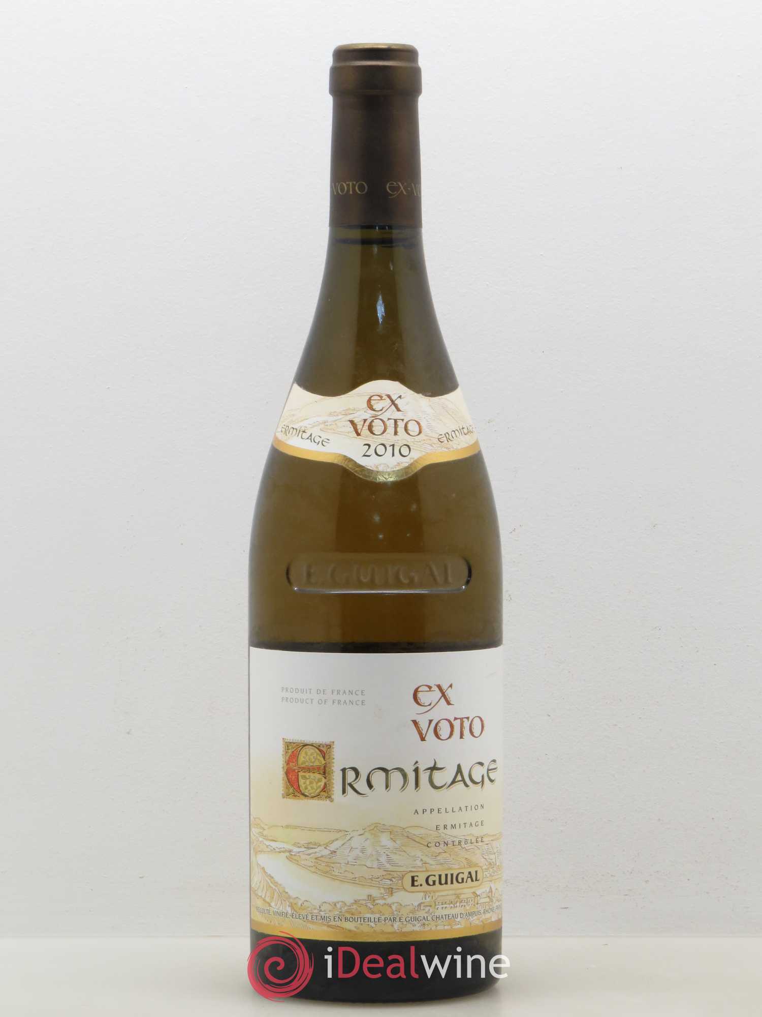 Ermitage Ex Voto Guigal 2010 - Lot de 1 bouteille - 0