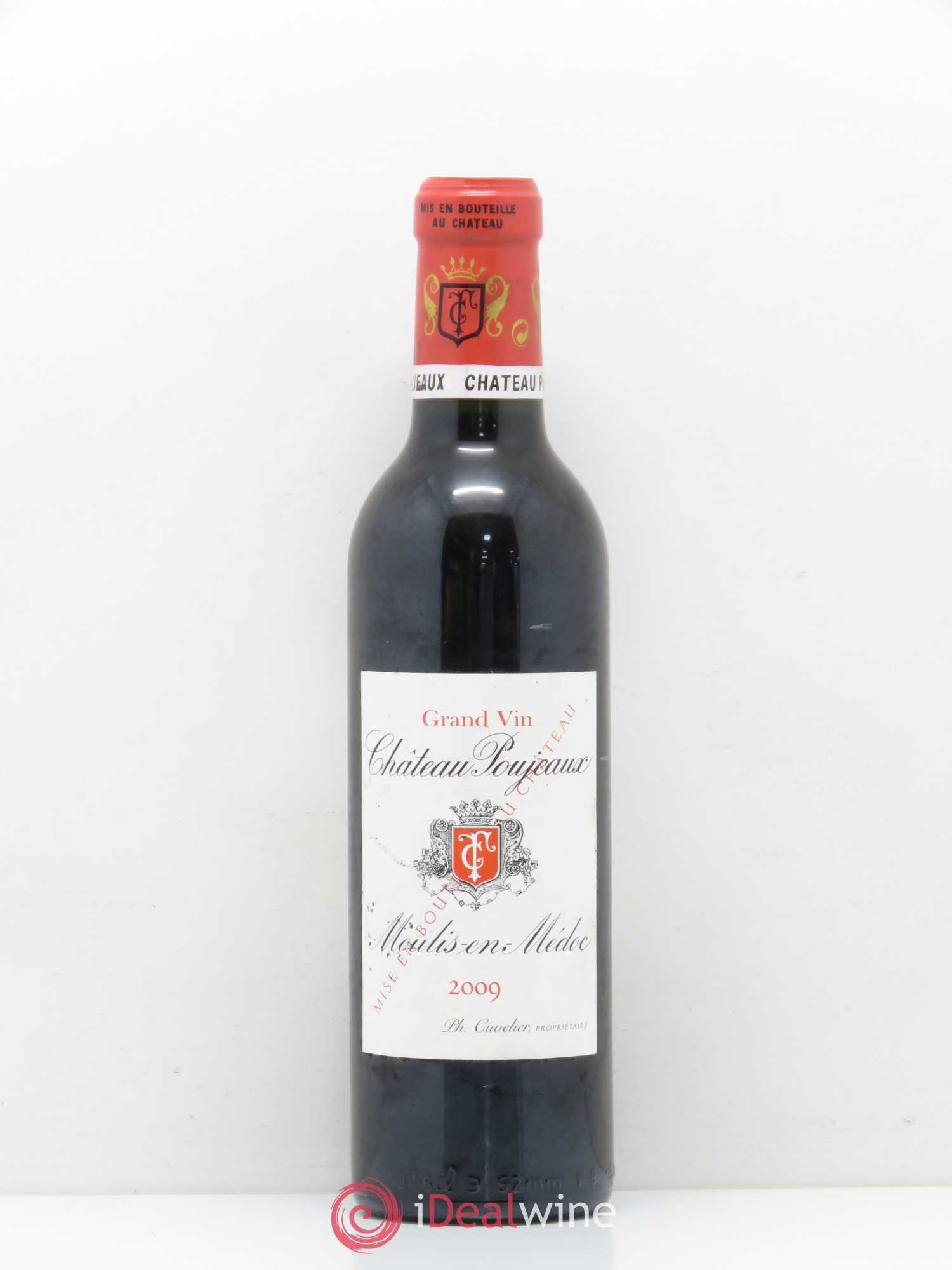 Château Poujeaux 2009 - Lot de 1 demi bouteille - 0