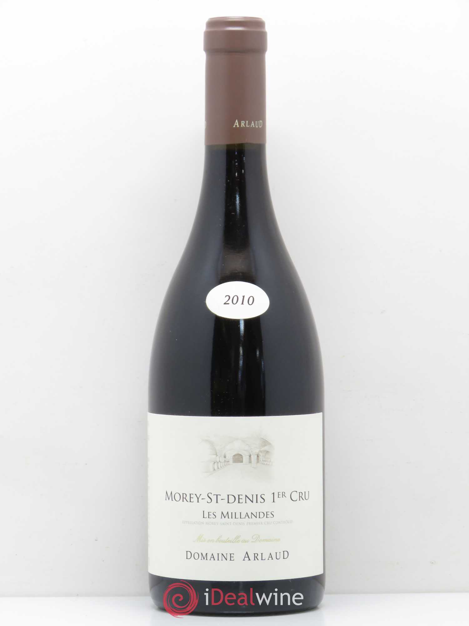 Morey-Saint-Denis 1er Cru Les Millandes Arlaud 2010 - Lot de 1 bouteille - 0