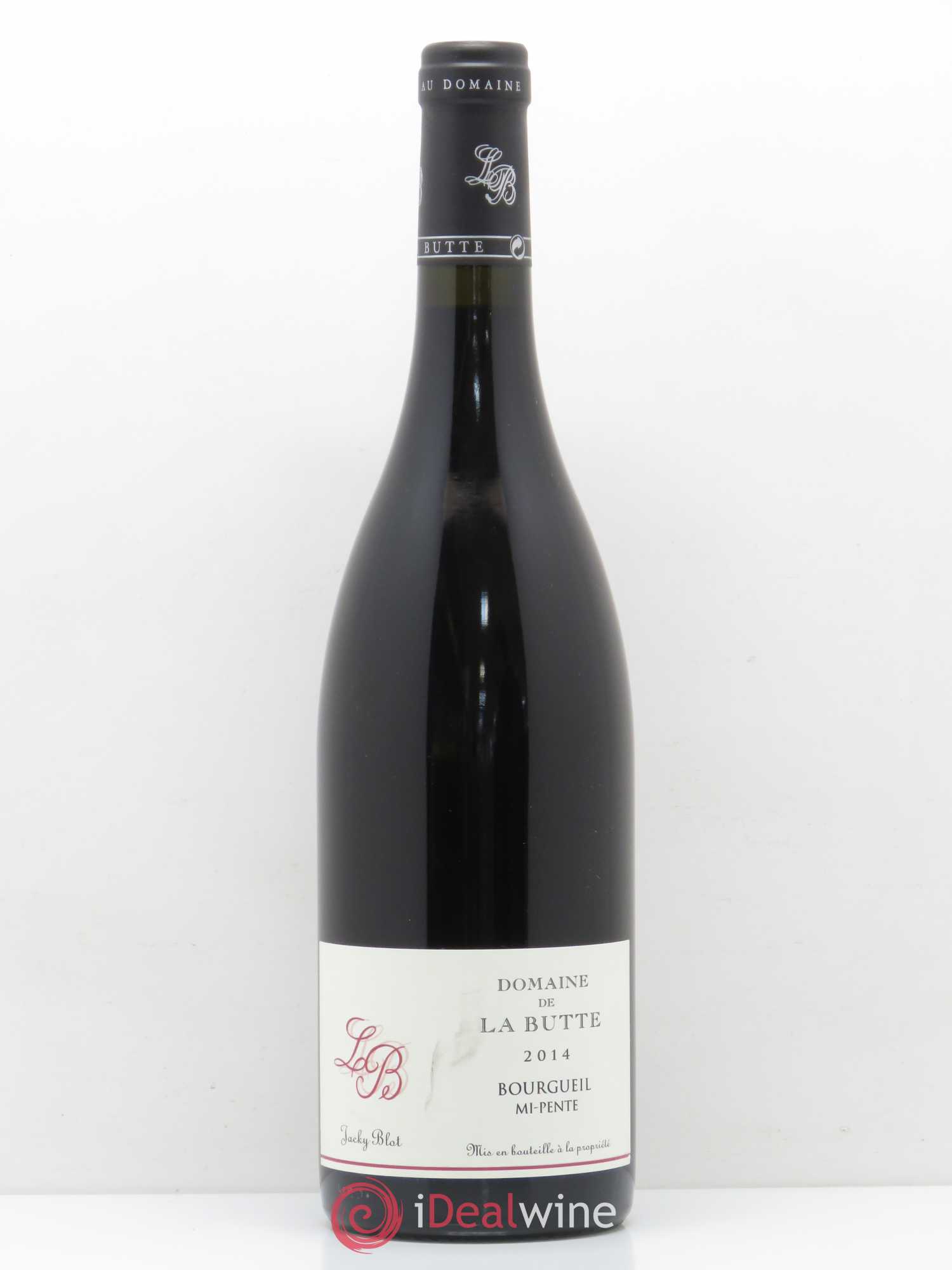 Bourgueil Mi-Pente Domaine de La Butte - Jacky Blot 2014 - Lot de 1 bouteille - 0