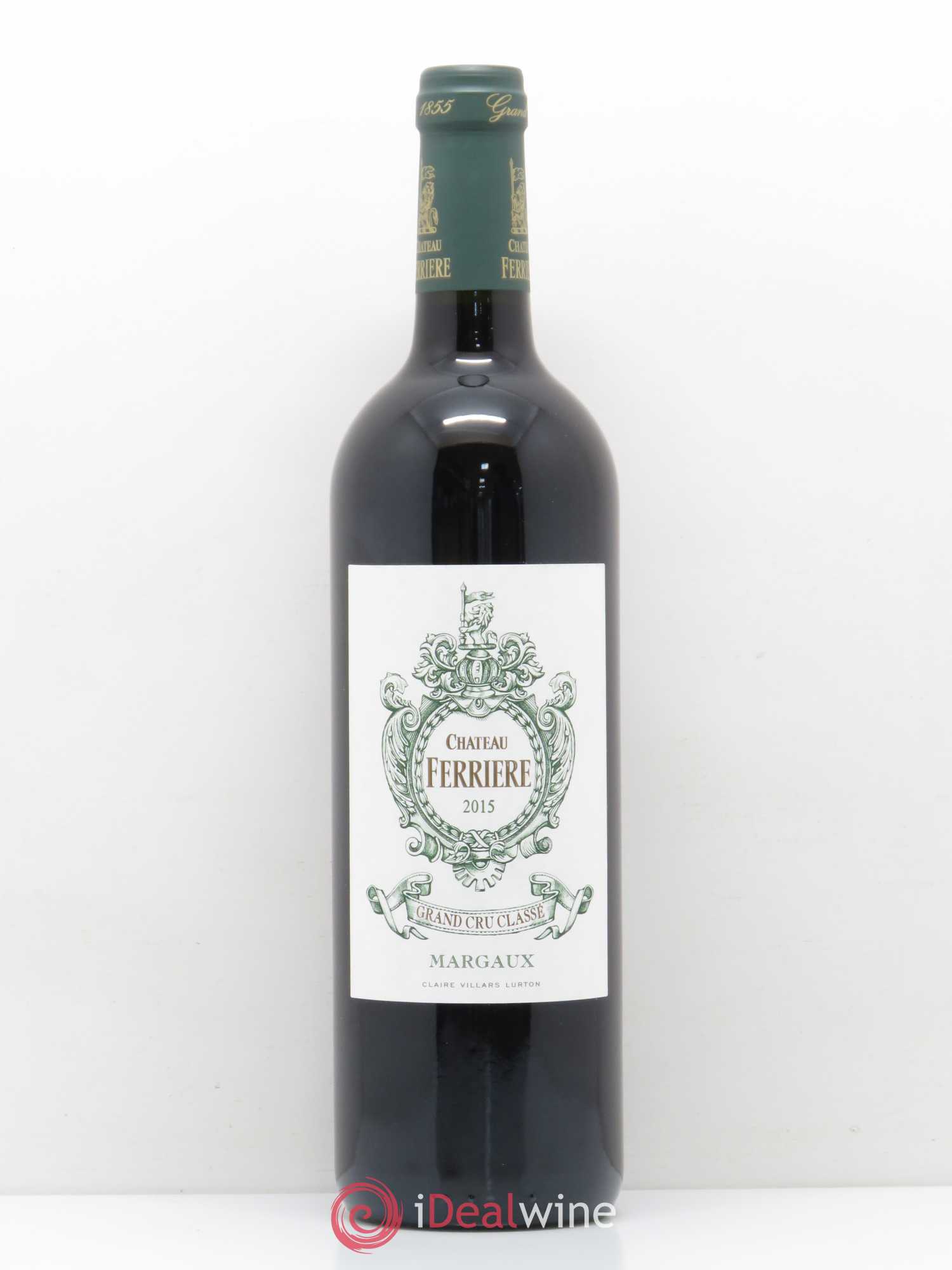 Château Ferrière 3ème Grand Cru Classé 2015 - Lot de 1 bouteille - 0