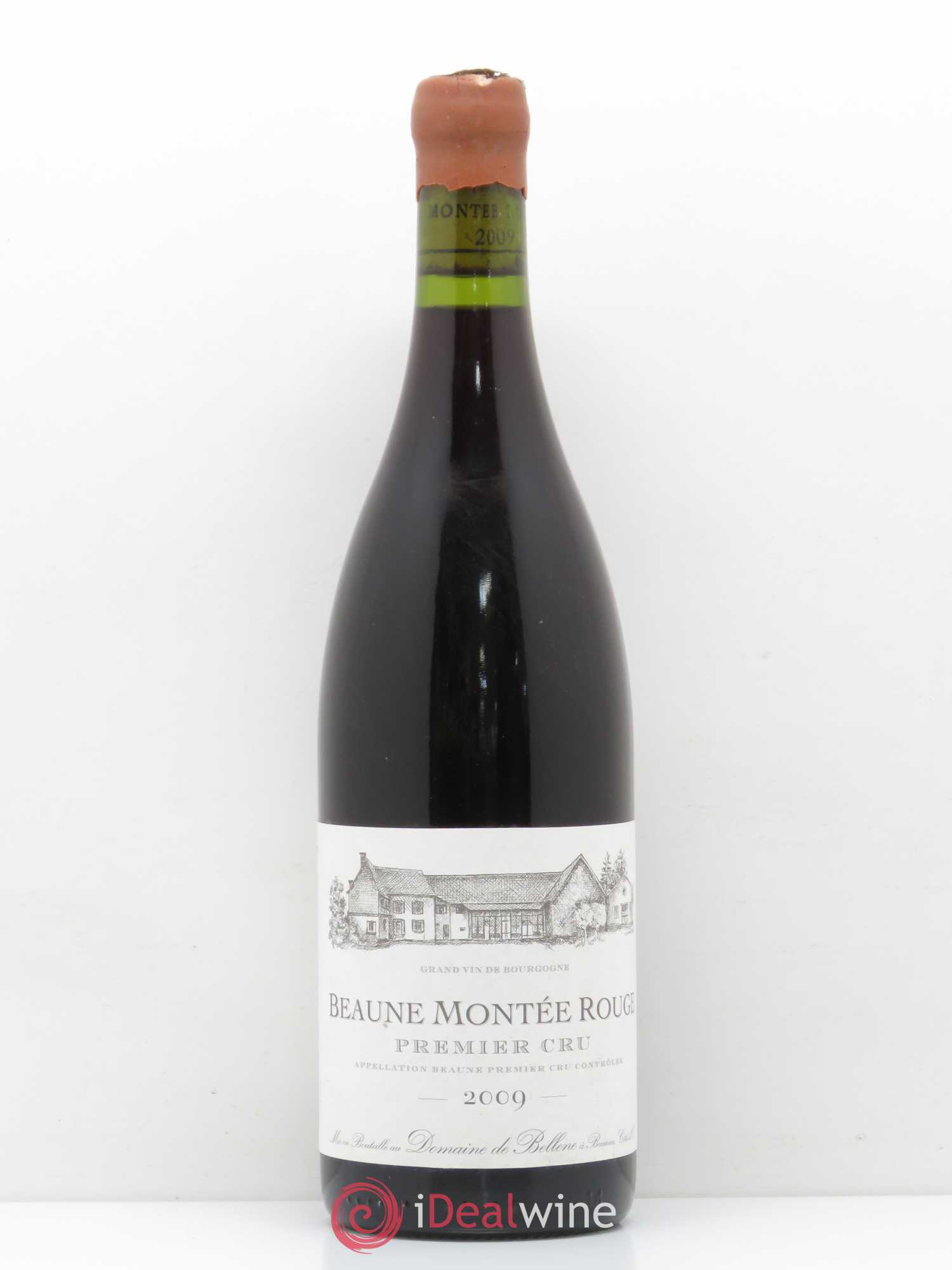 Beaune 1er Cru Montée rouge Domaine de Bellene 2009 - Posten von 1 Flasche - 0