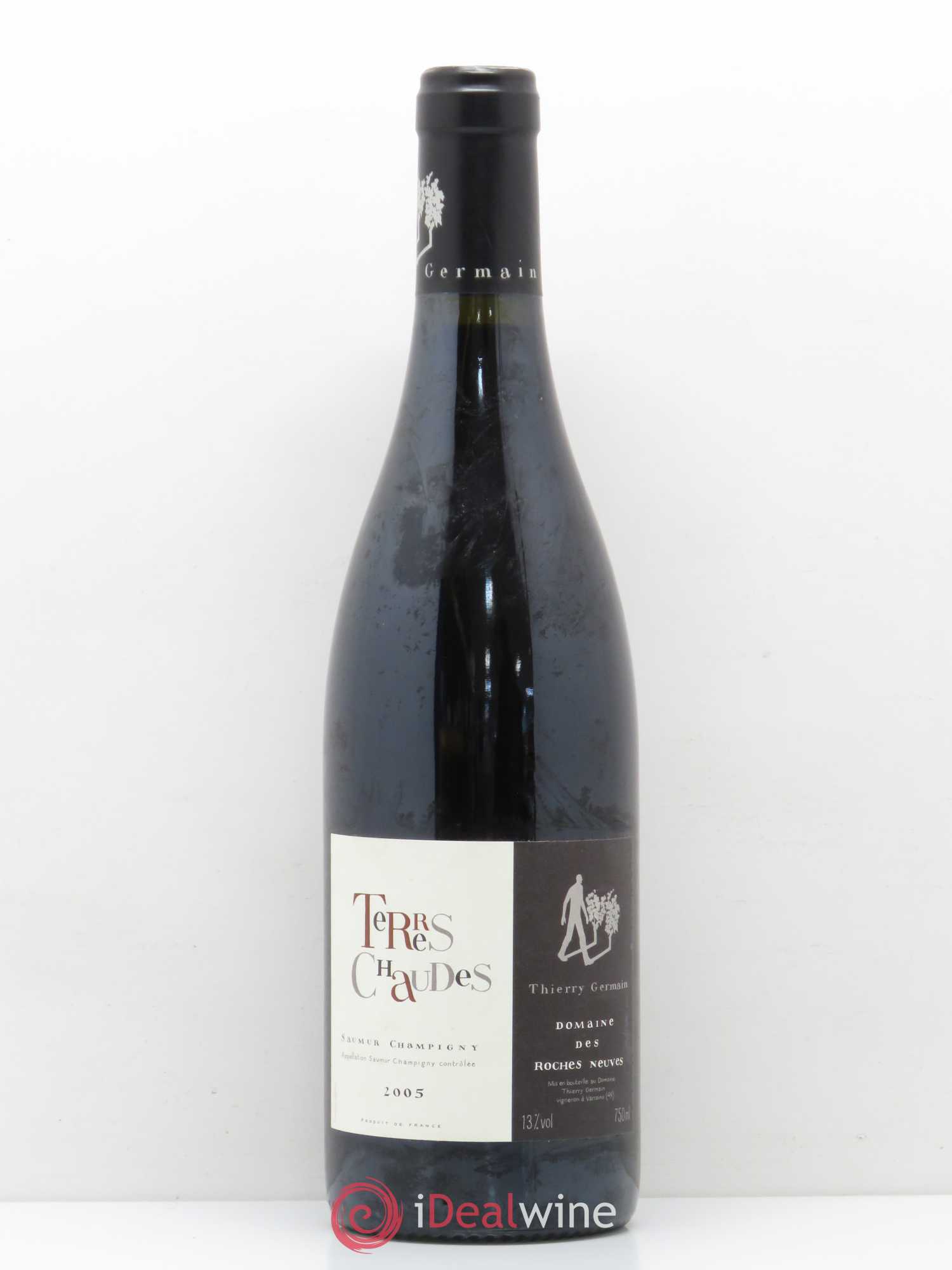 Saumur-Champigny Terres Chaudes Domaine des Roches Neuves - Thierry Germain 2005 - Lot de 1 bouteille - 0