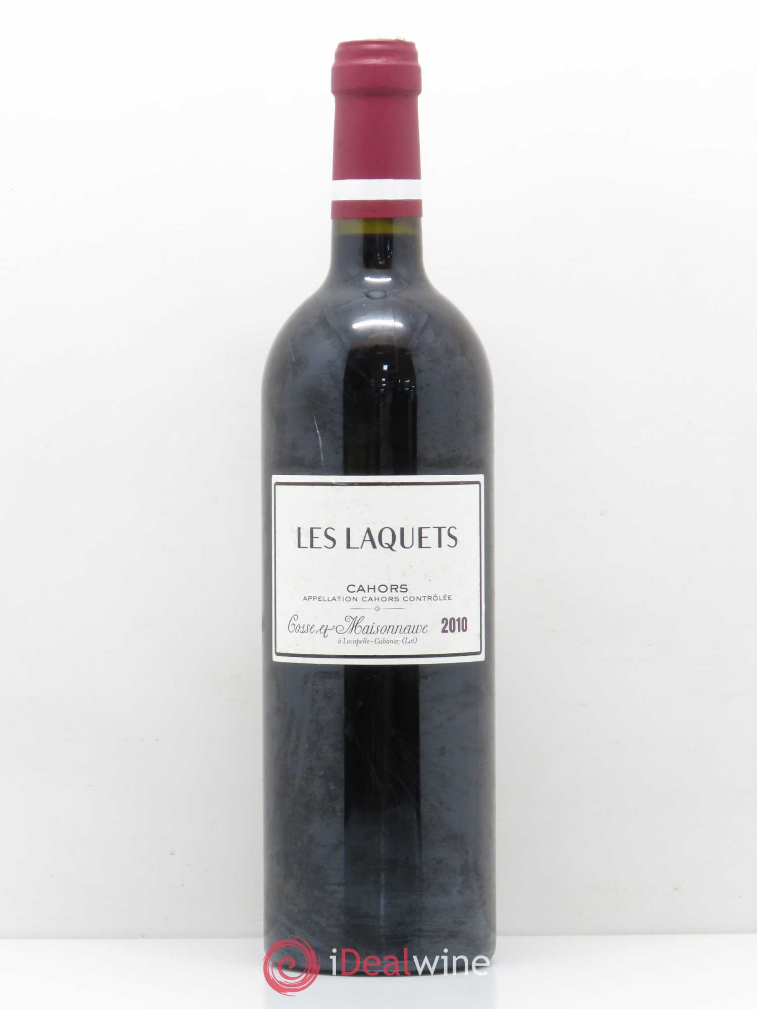 Cahors Les Laquets Cosse-Maisonneuve (Domaine) 2010 - Lot de 1 bouteille - 0