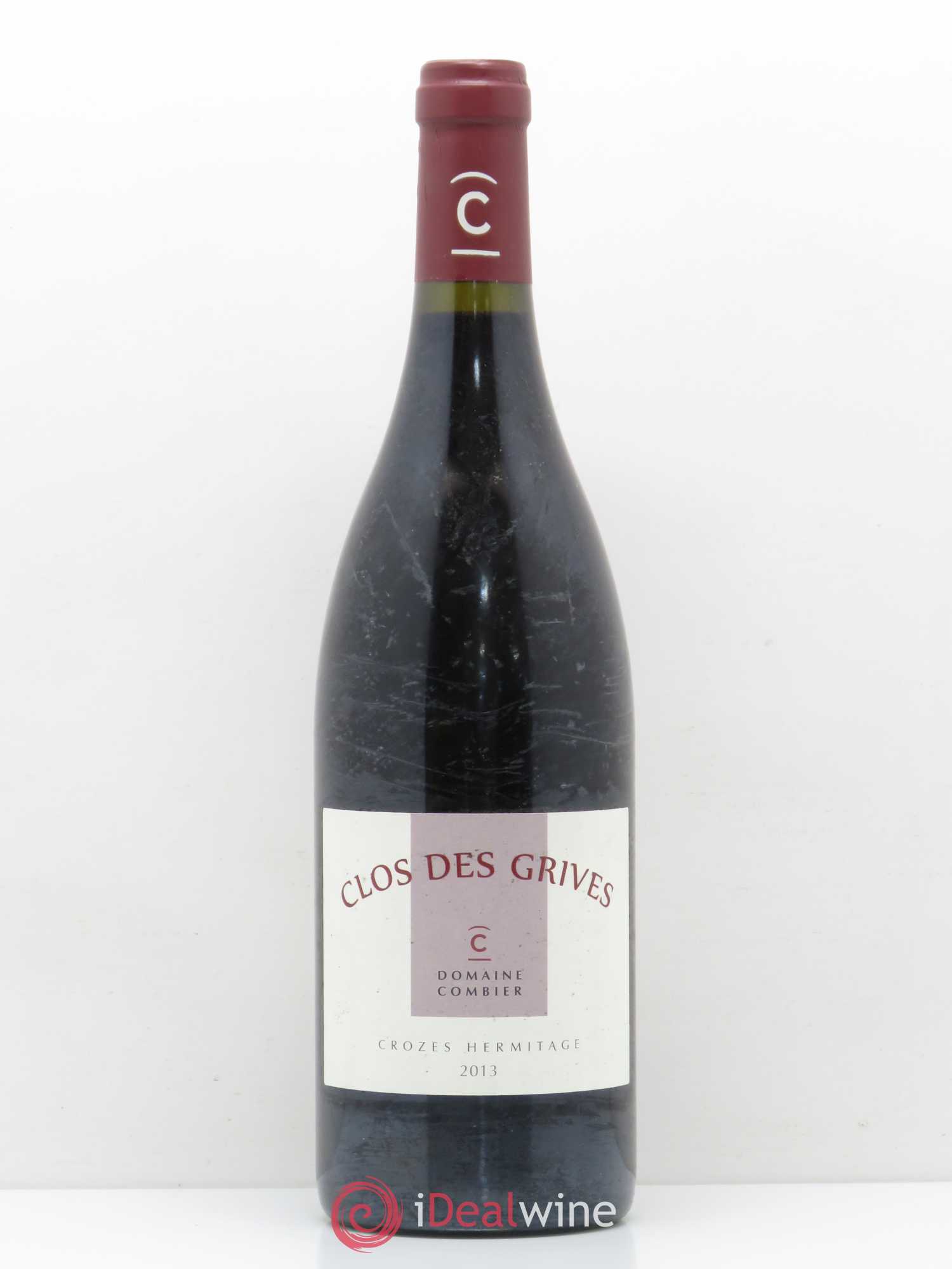 Crozes-Hermitage Clos des Grives Combier 2013 - Lot de 1 bouteille - 0