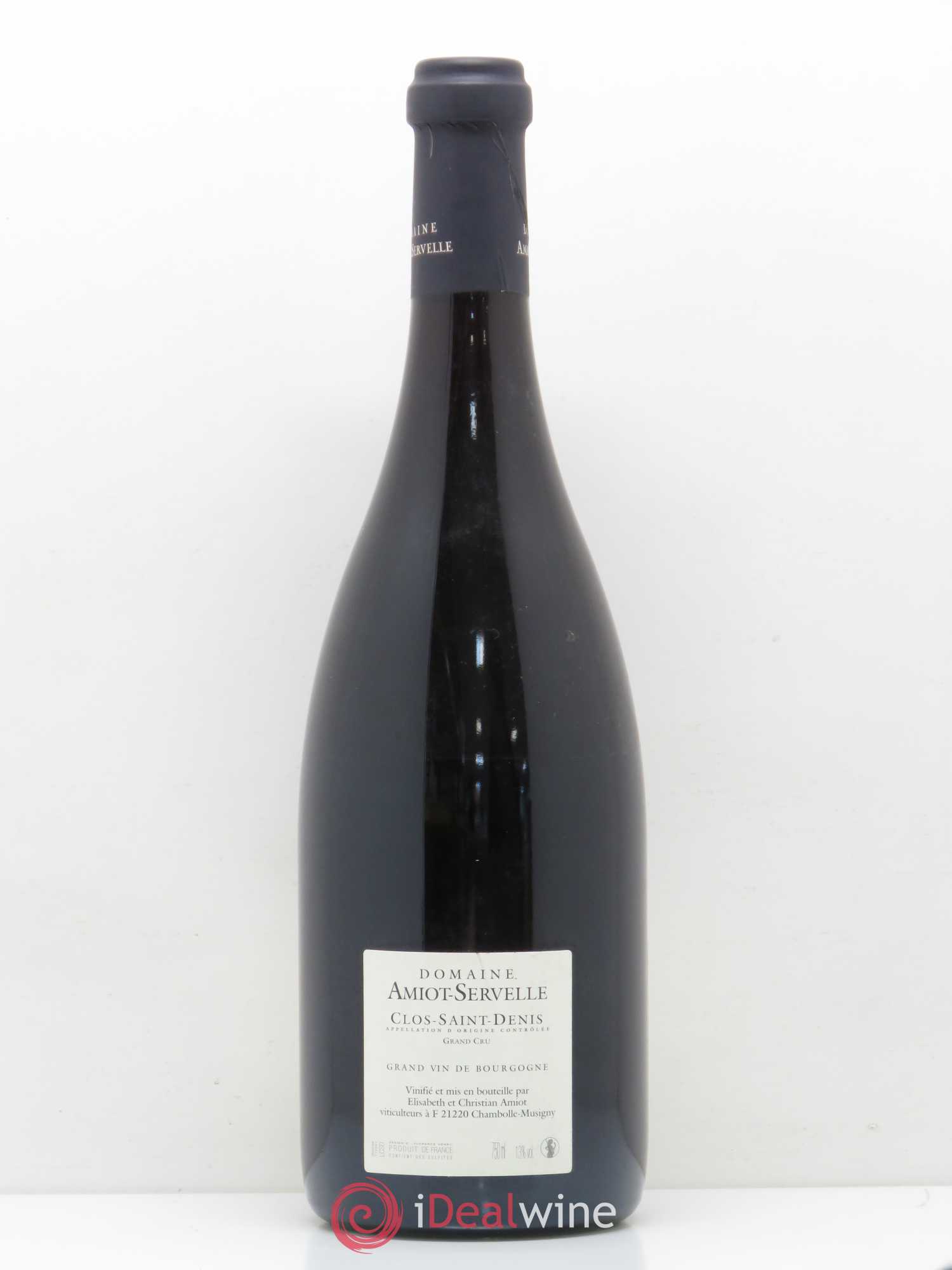 Clos Saint-Denis Grand Cru Domaine Amiot Servelle 2010 - Posten von 1 Flasche - 1