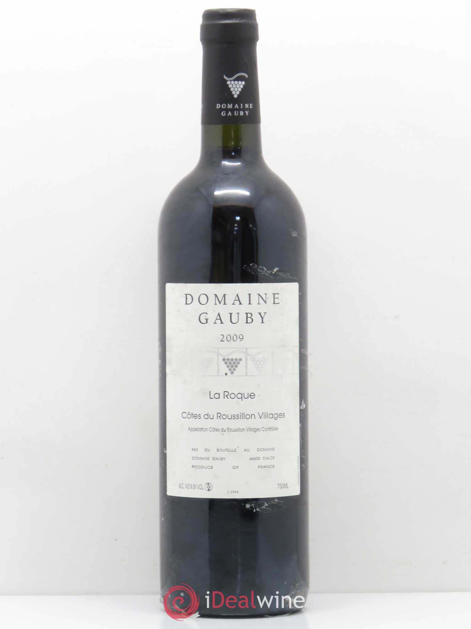 Côtes du Roussillon Villages La Roque Gauby (Domaine) 2009 - Lot de 1 bouteille - 0