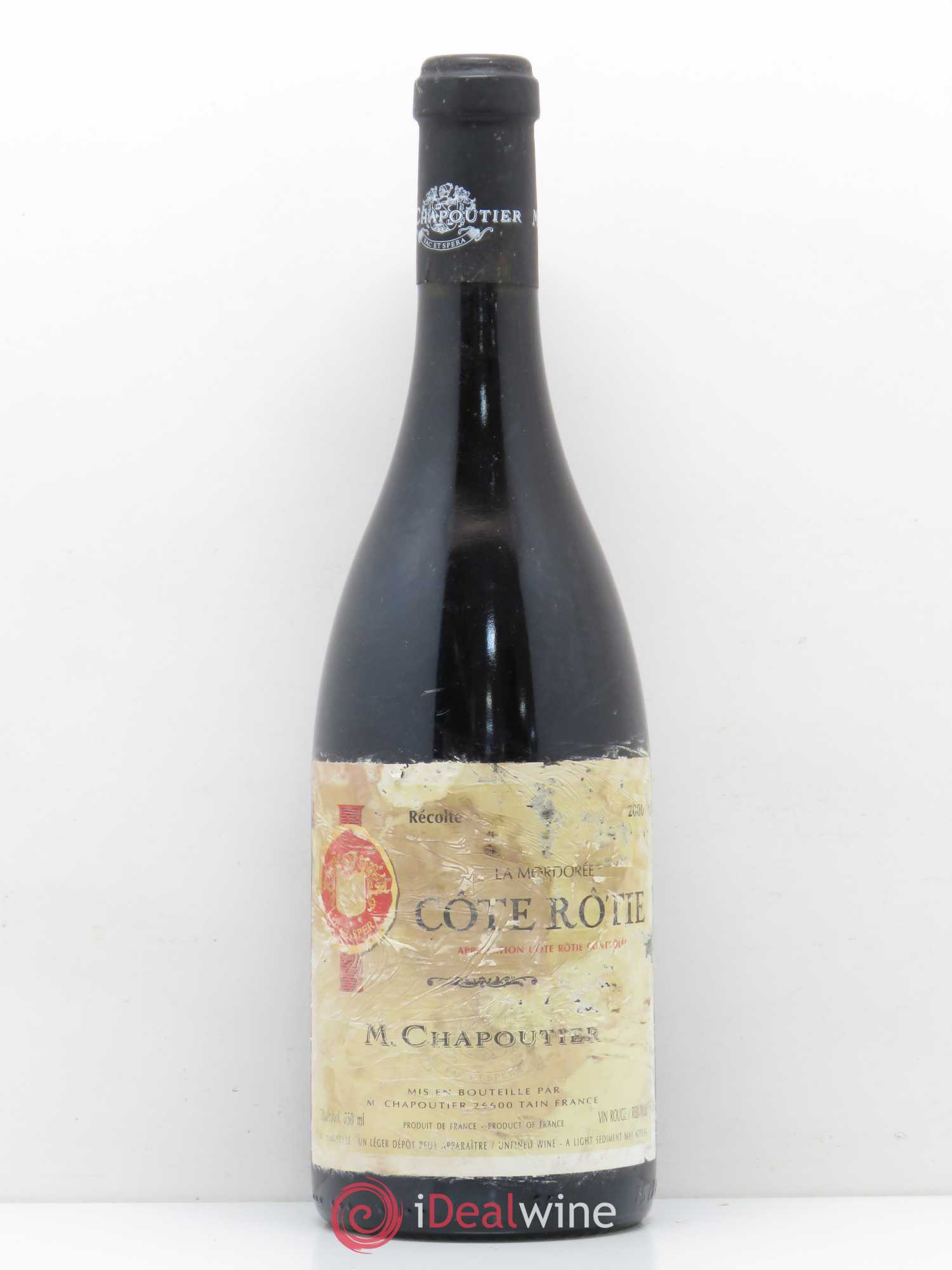 Côte-Rôtie La Mordorée Chapoutier (sans prix de réserve) 2000 - Lot de 1 bouteille - 0