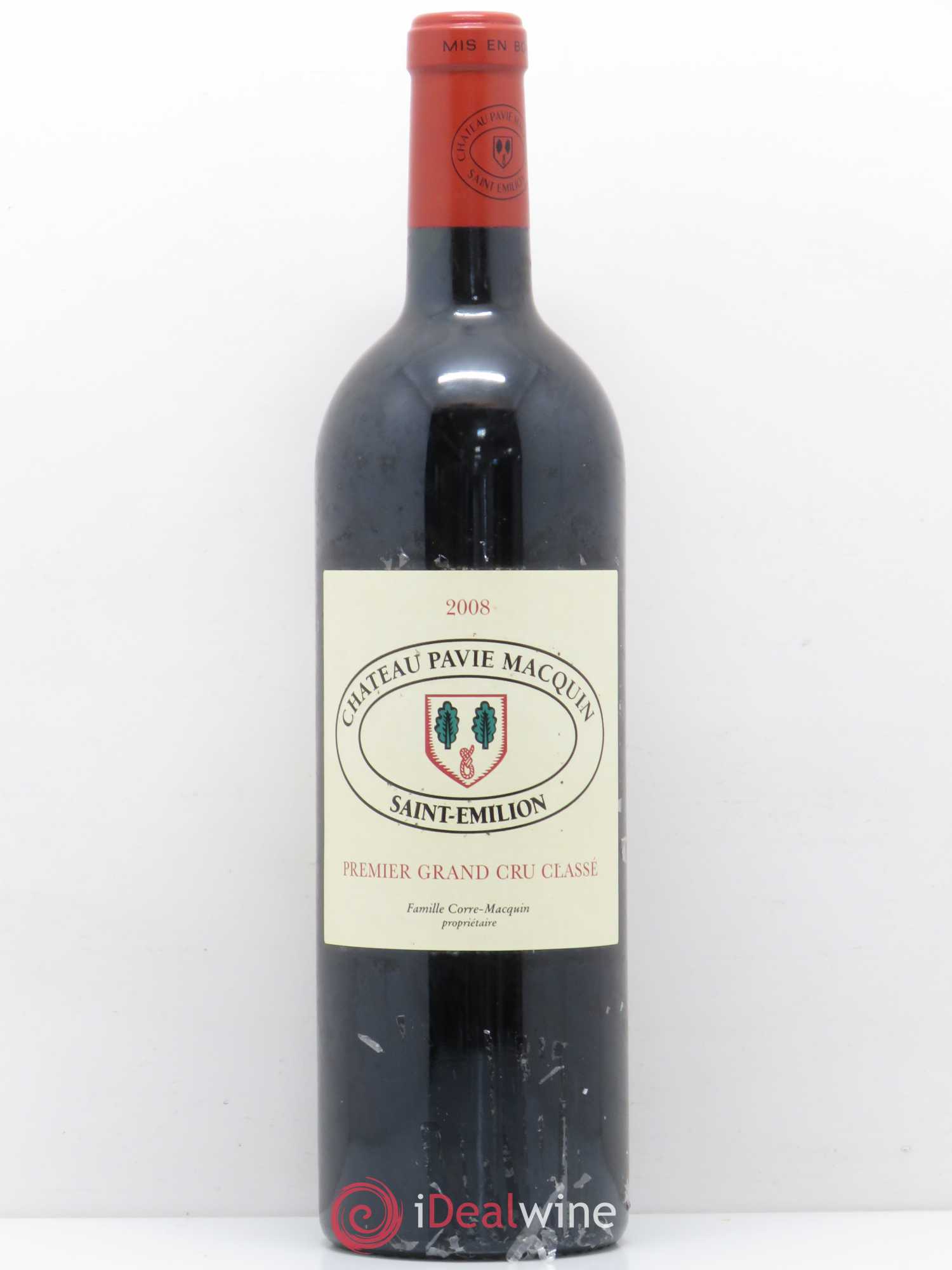 Château Pavie Macquin 1er Grand Cru Classé B 2008 - Lot de 1 bouteille - 0