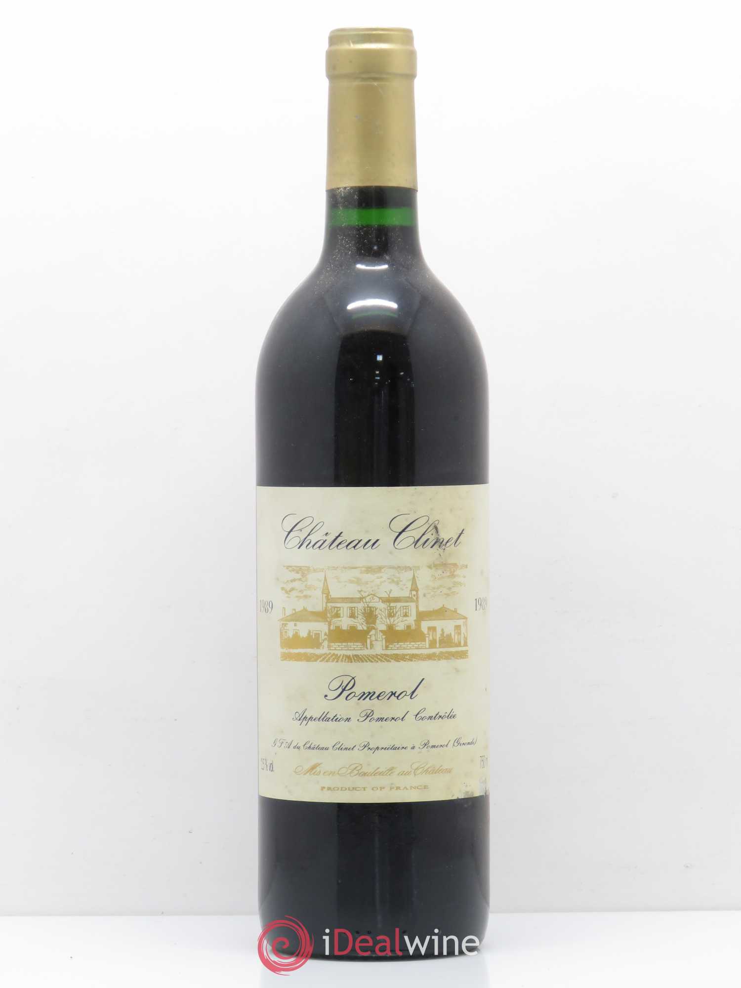 Château Clinet 1989 - Lot de 1 bouteille - 0