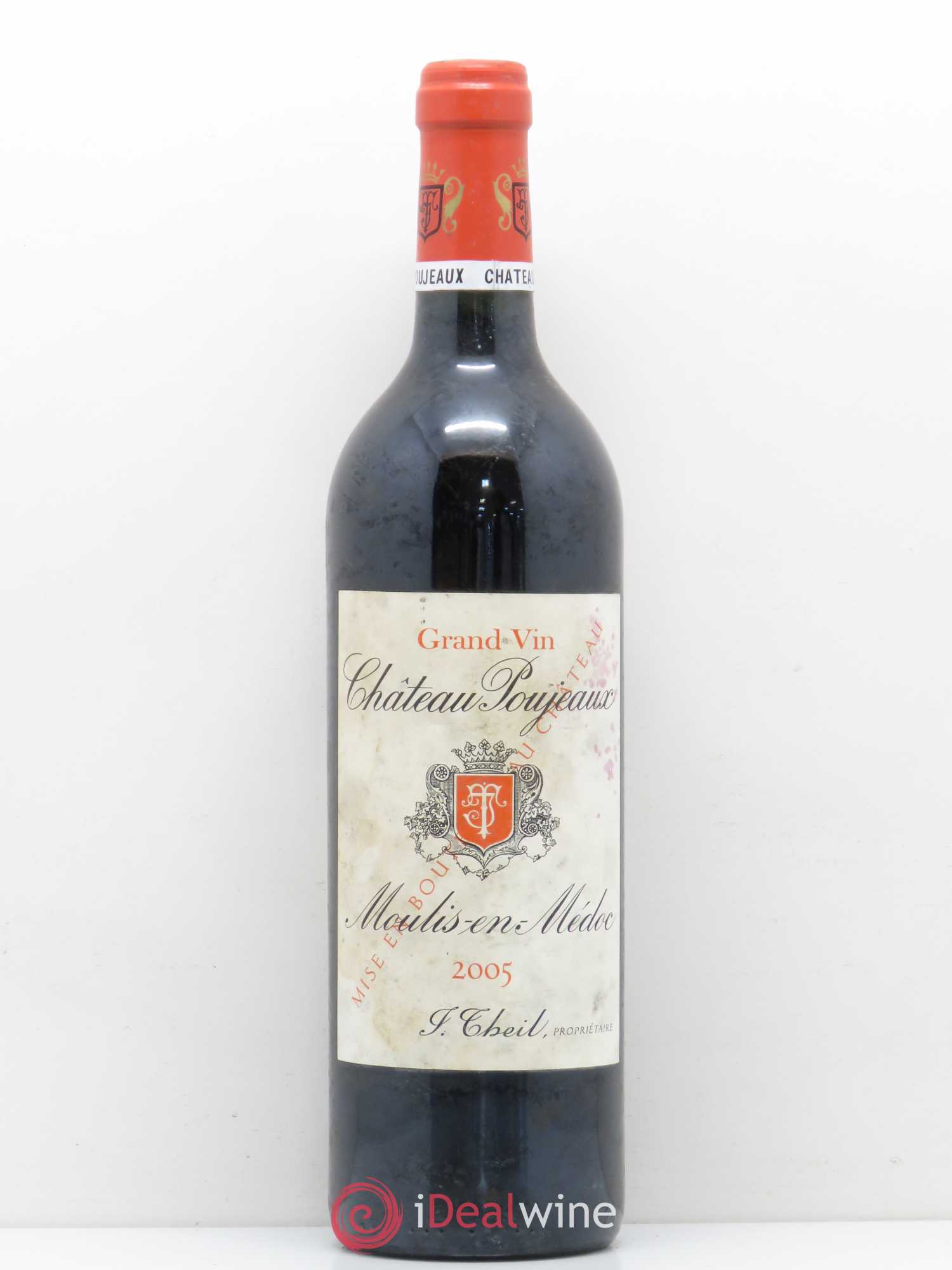 Château Poujeaux 2005 - Lot de 1 bouteille - 0