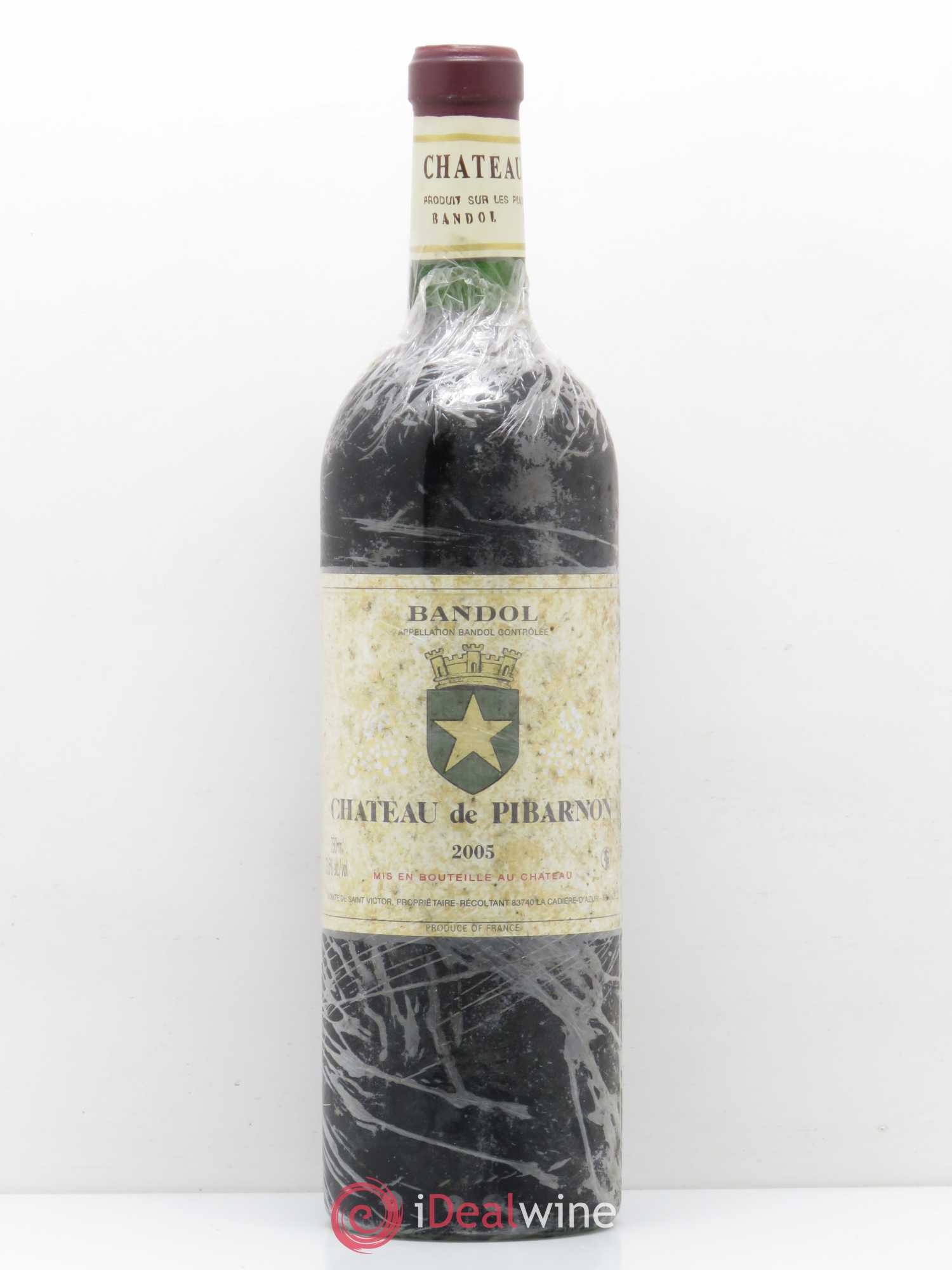 Bandol Château de Pibarnon Comte de Saint-Victor 2005 - Lot de 1 bouteille - 0
