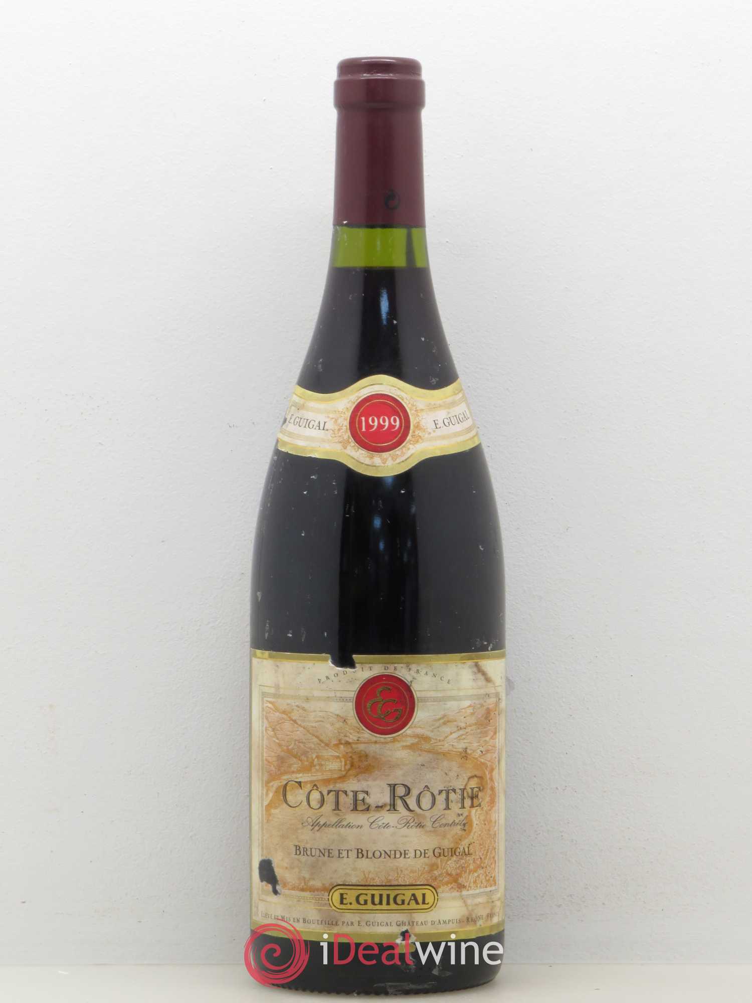 Côte-Rôtie Côtes Brune et Blonde Guigal 1999 - Lot de 1 bouteille - 0