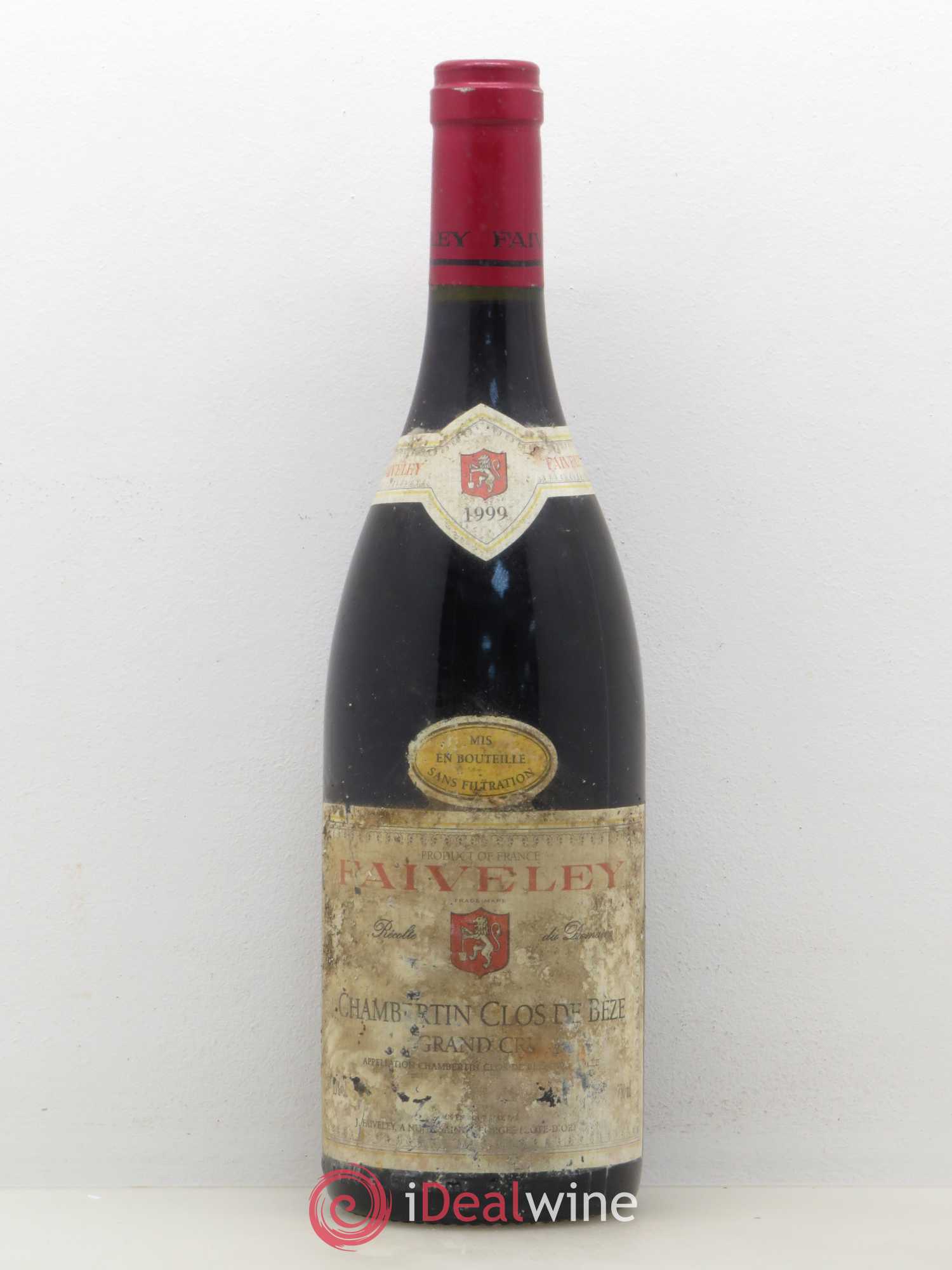 Chambertin Clos de Bèze Grand Cru Faiveley 1999 - Lot de 1 bouteille - 0