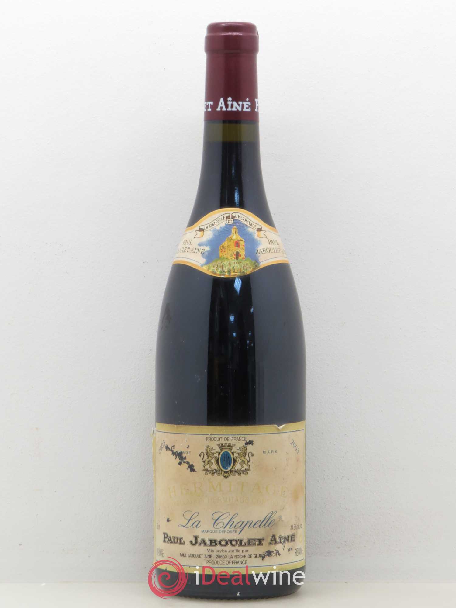 Hermitage La Chapelle Paul Jaboulet Ainé (sans prix de réserve) 2003 - Lot de 1 bouteille - 0