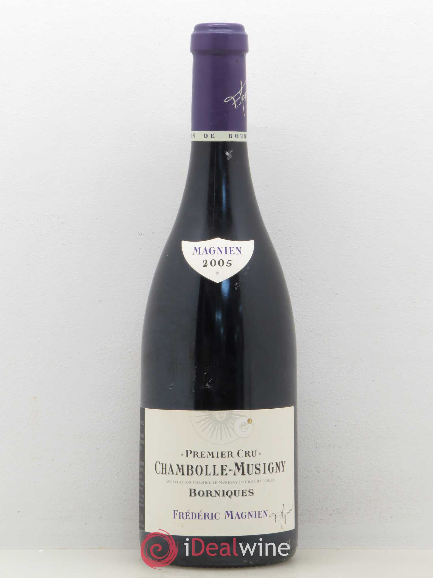 Chambolle-Musigny 1er Cru Les Borniques Frédéric Magnien 2005 - Posten von 1 Flasche - 0
