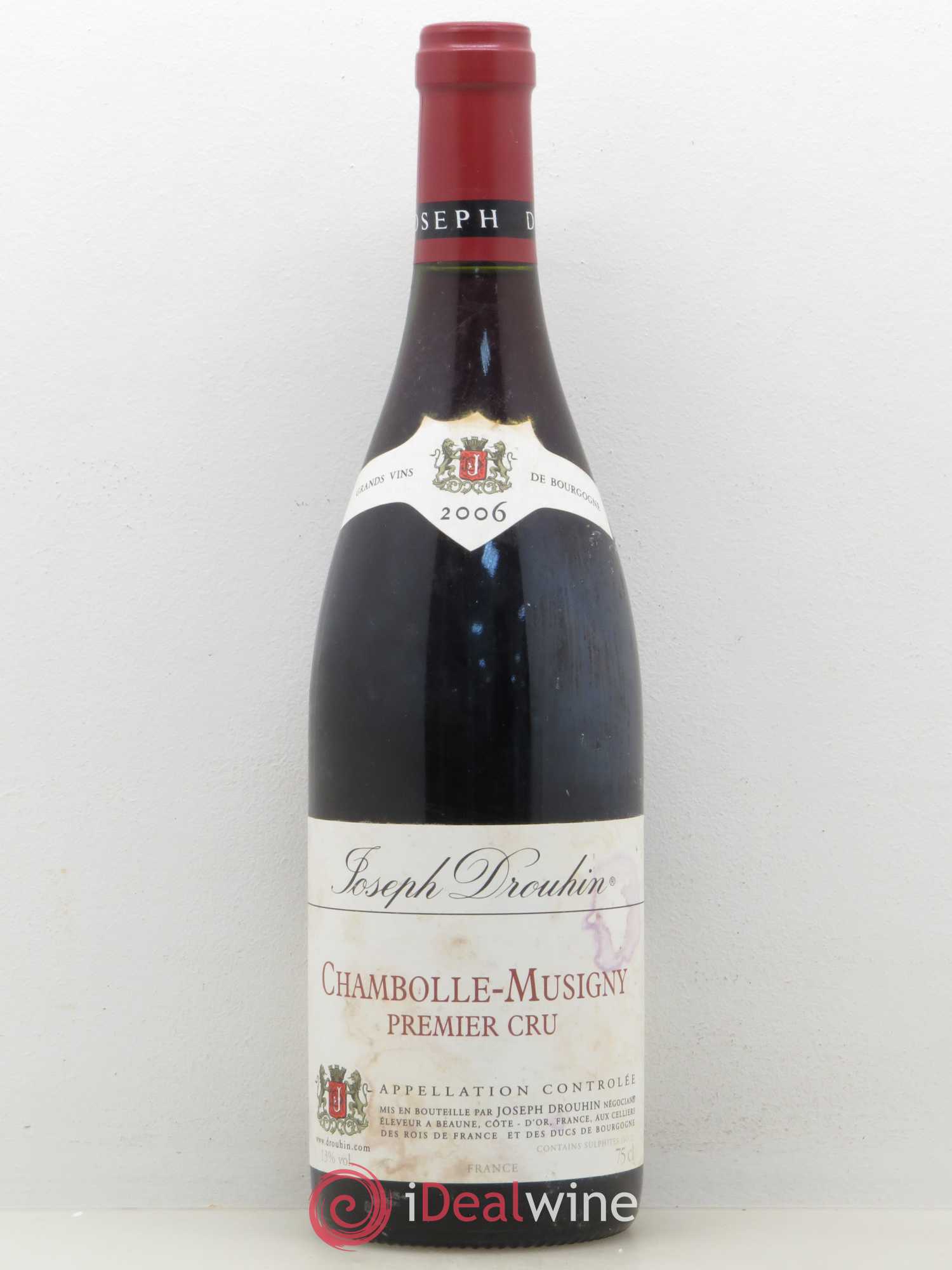 Chambolle-Musigny Joseph Drouhin Premier cru 2006 - Lot de 1 bouteille - 0
