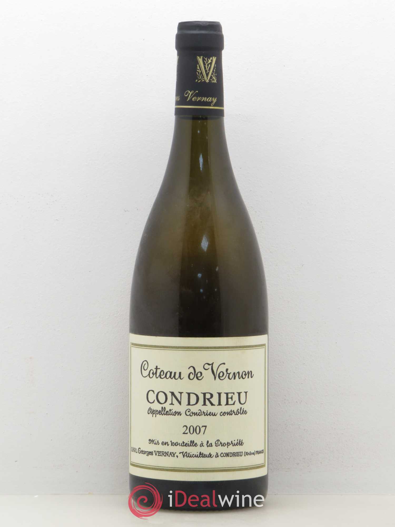Condrieu Coteau de Vernon Georges Vernay 2007 - Lot de 1 bouteille - 0
