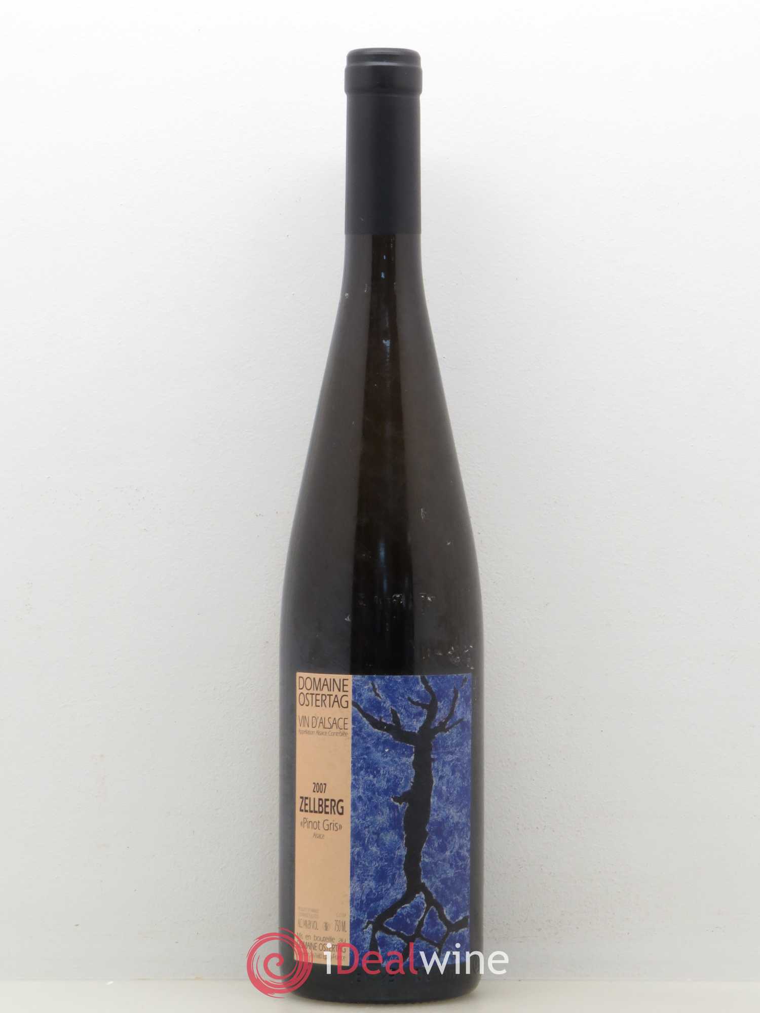 Alsace Pinot Gris Zellberg Ostertag (Domaine) 2007 - Lot de 1 bouteille - 0