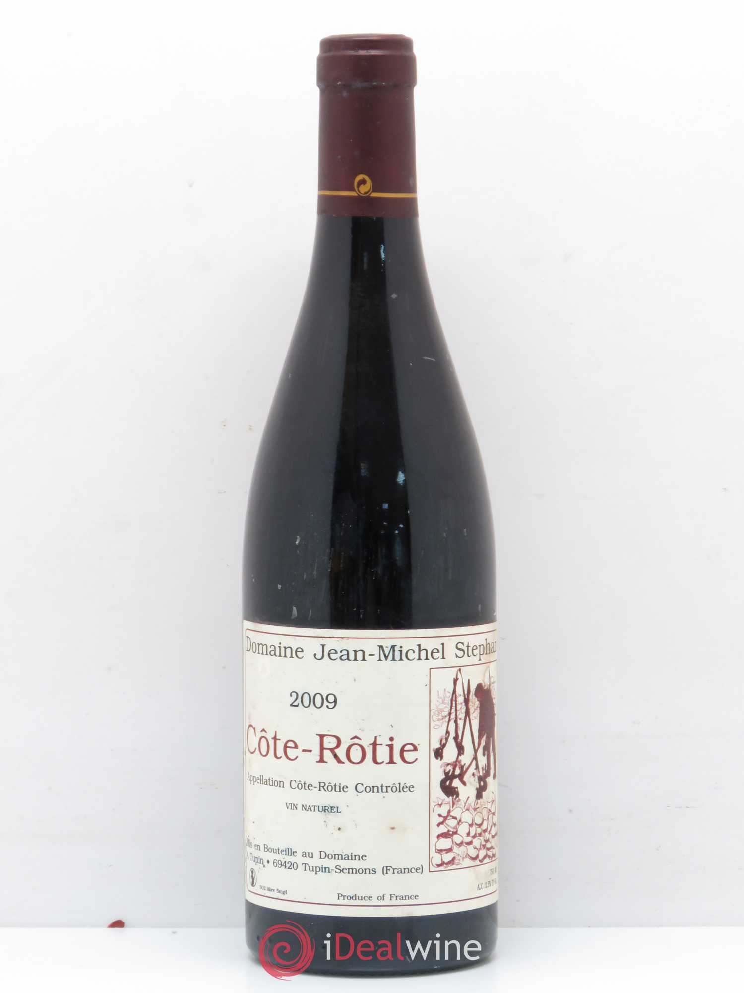 Côte-Rôtie Jean-Michel Stephan 2009 - Lot de 1 bouteille - 0