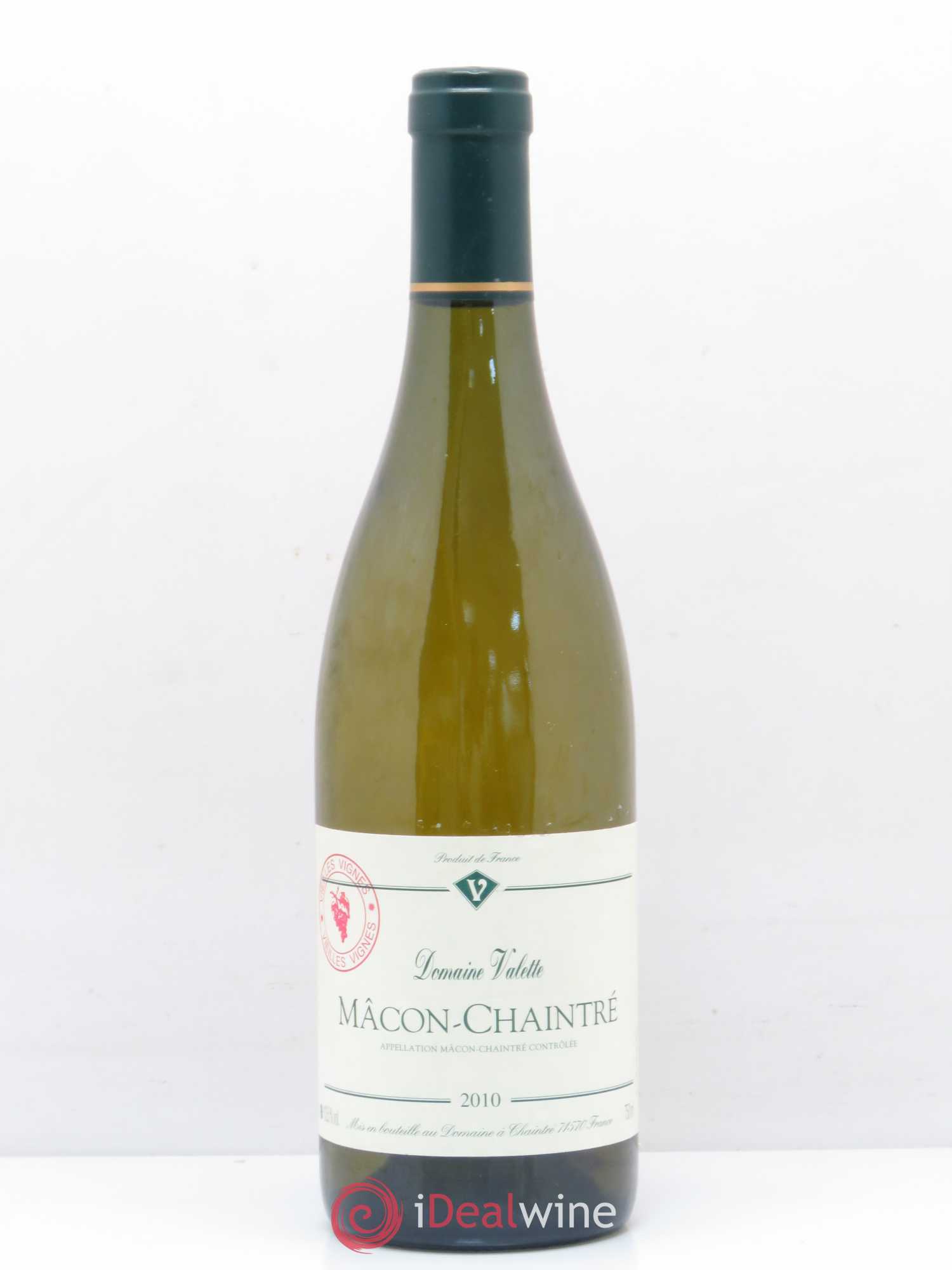 Mâcon Chaintré Vieilles Vignes Valette (Domaine) 2010 - Lot de 1 bouteille - 0