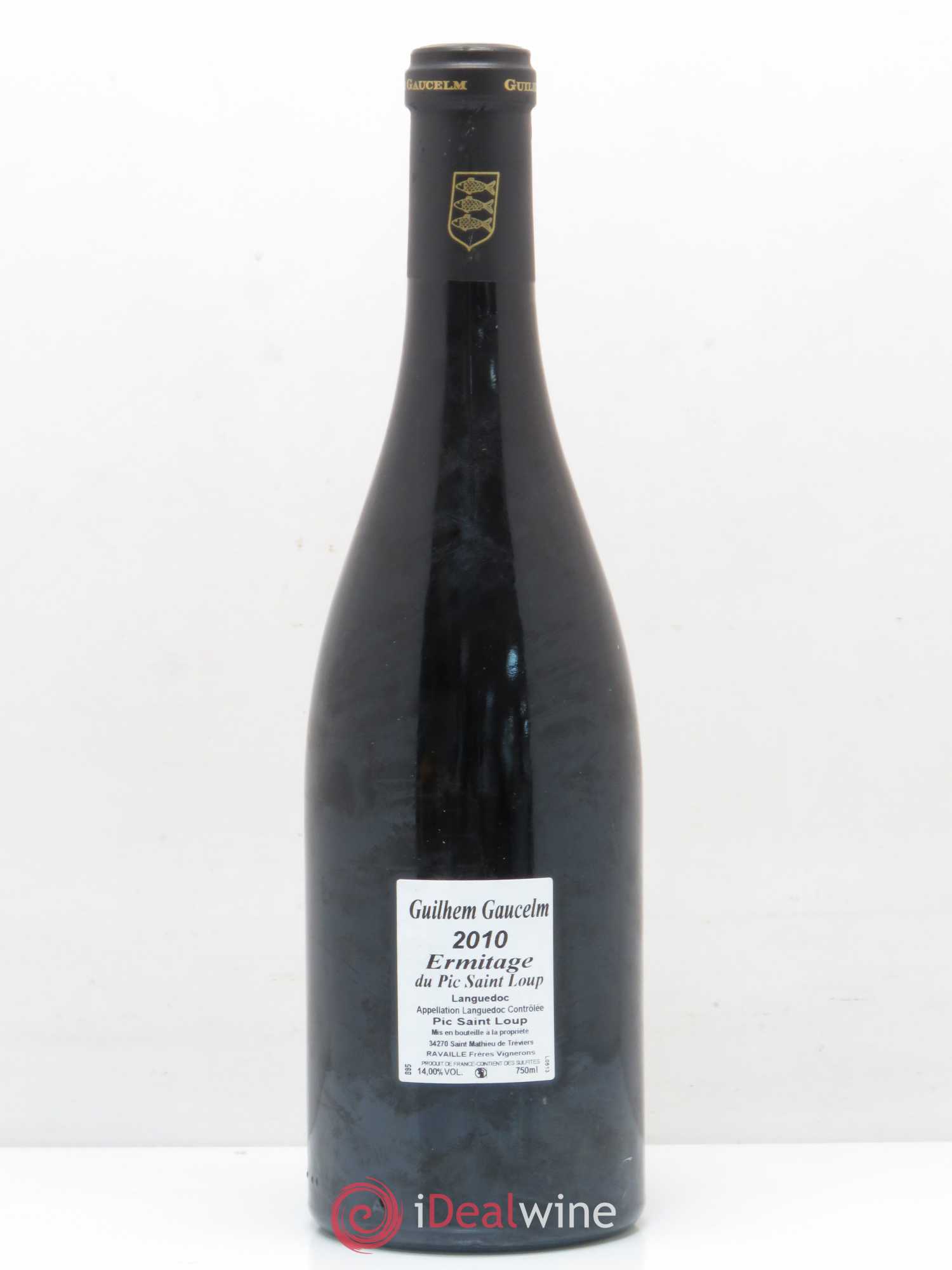 Languedoc Pic Saint Loup Cuvée Guilhem Gaucelm Ermitage du Pic Saint Loup 2010 - Posten von 1 Flasche - 1