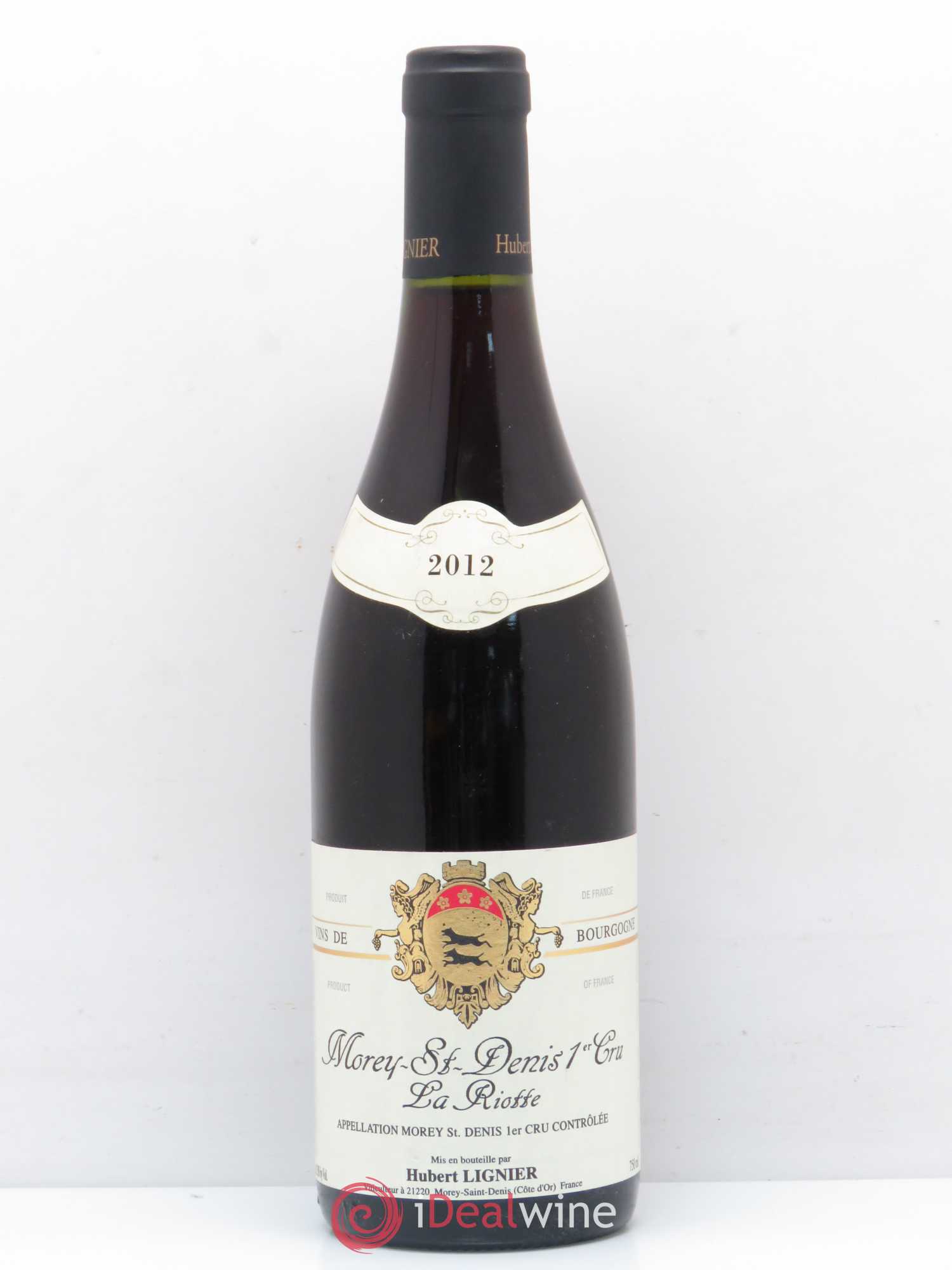 Morey-Saint-Denis 1er Cru La Riotte Hubert Lignier (Domaine) 2012 - Lot de 1 bouteille - 0
