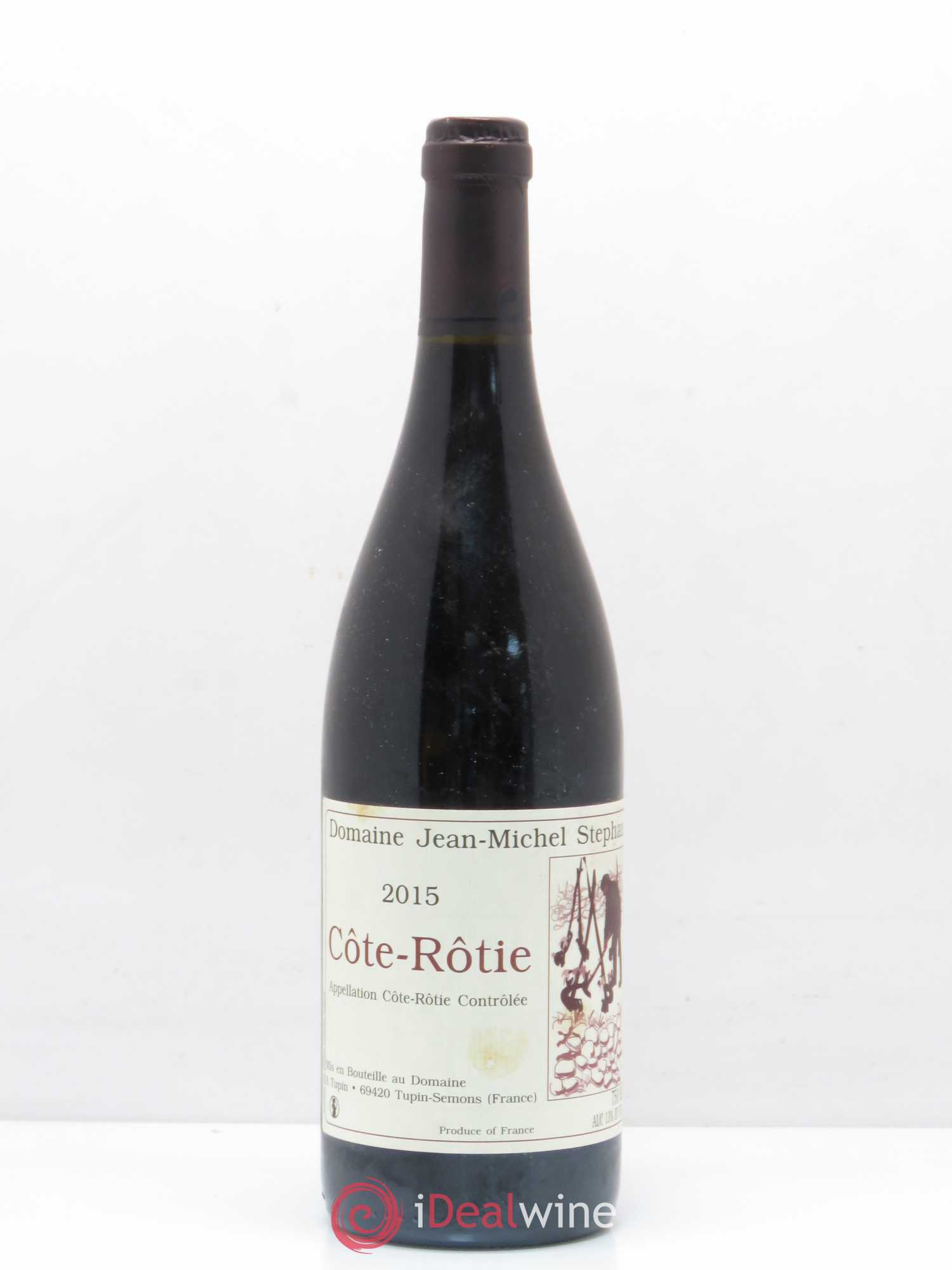 Côte-Rôtie Jean-Michel Stephan 2015 - Lot de 1 bouteille - 0