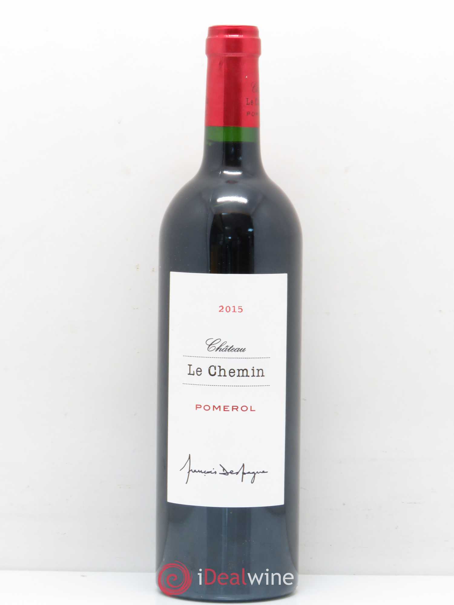 Pomerol Château le Chemin 2015 - Posten von 1 Flasche - 0