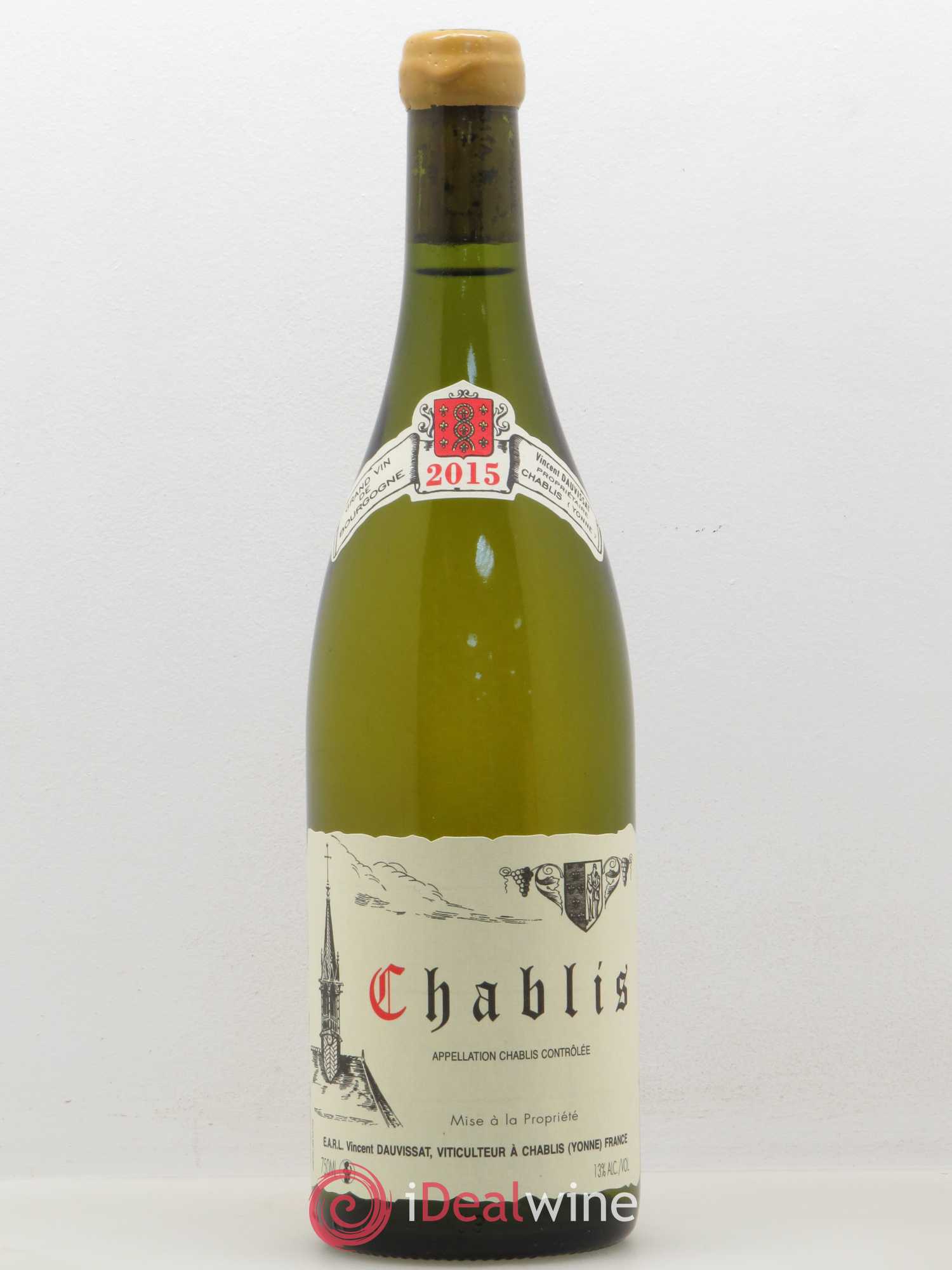 Chablis Vincent Dauvissat (Domaine) 2015 - Lot de 1 bouteille - 0