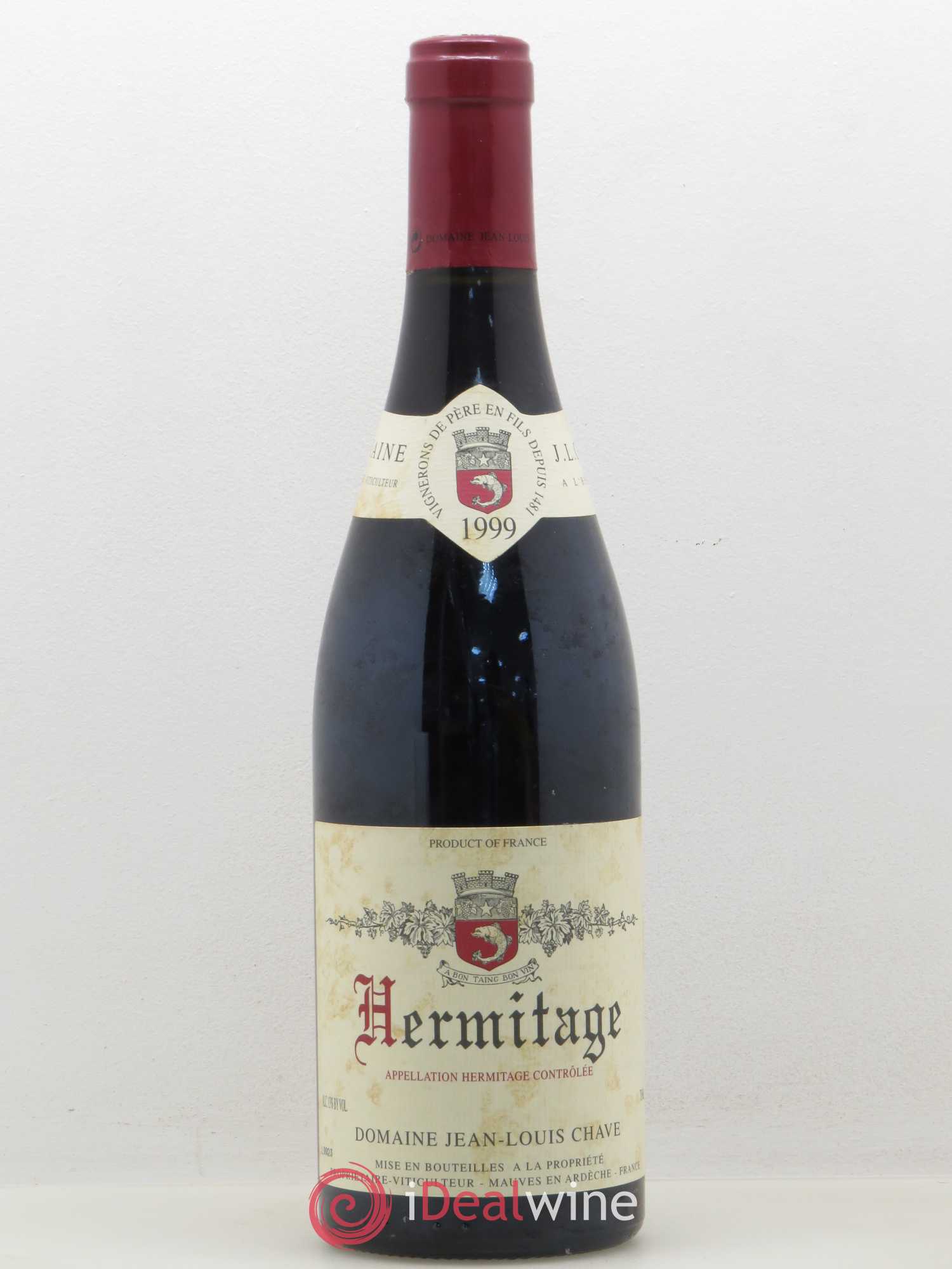 Hermitage Jean-Louis Chave 1999 - Lot de 1 bouteille - 0