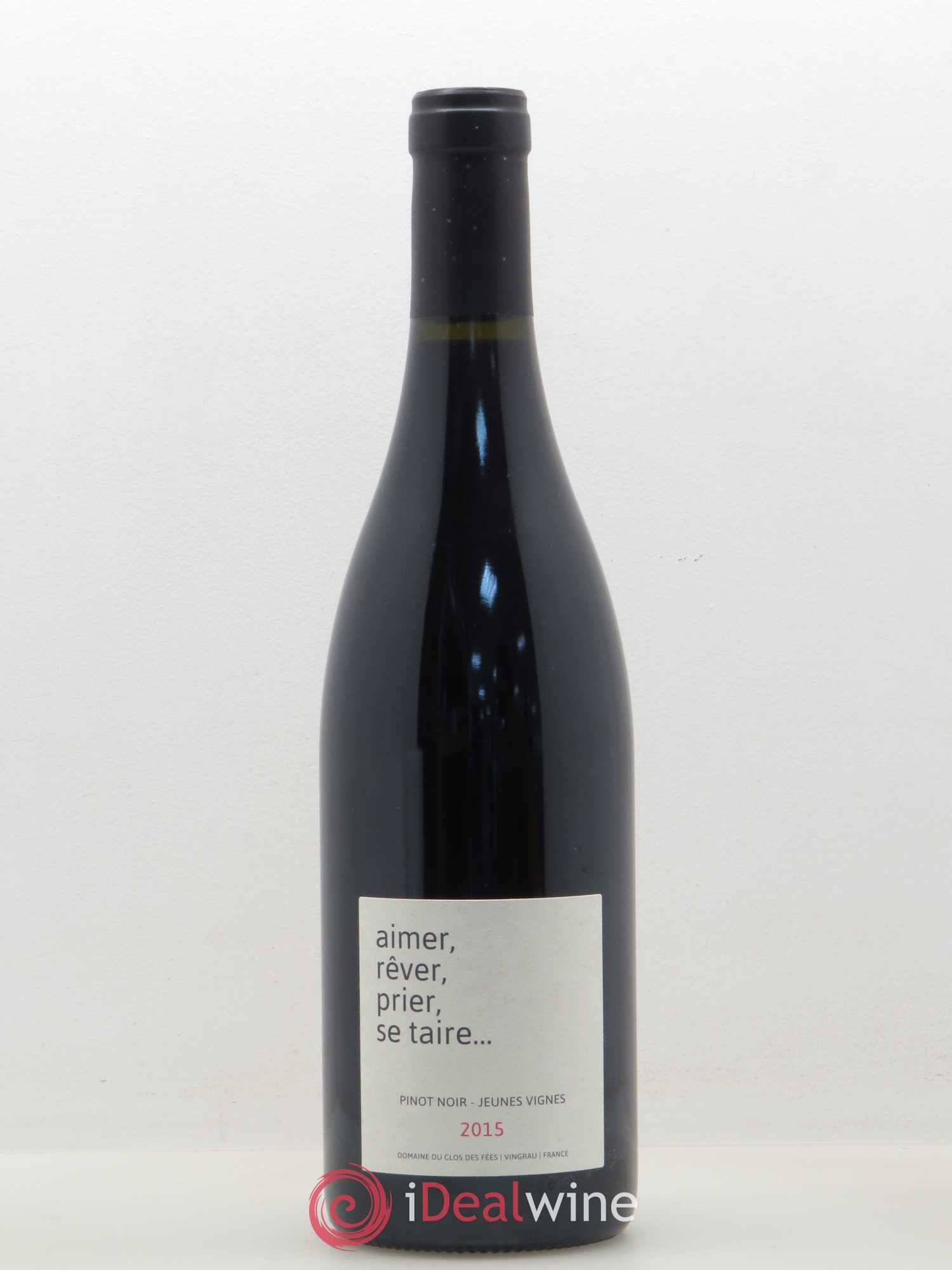 Côtes Catalanes (VDP des Côtes Catalanes) Clos des Fées Aimer, rêver, prier, se taire 2015 - Posten von 1 Flasche - 0