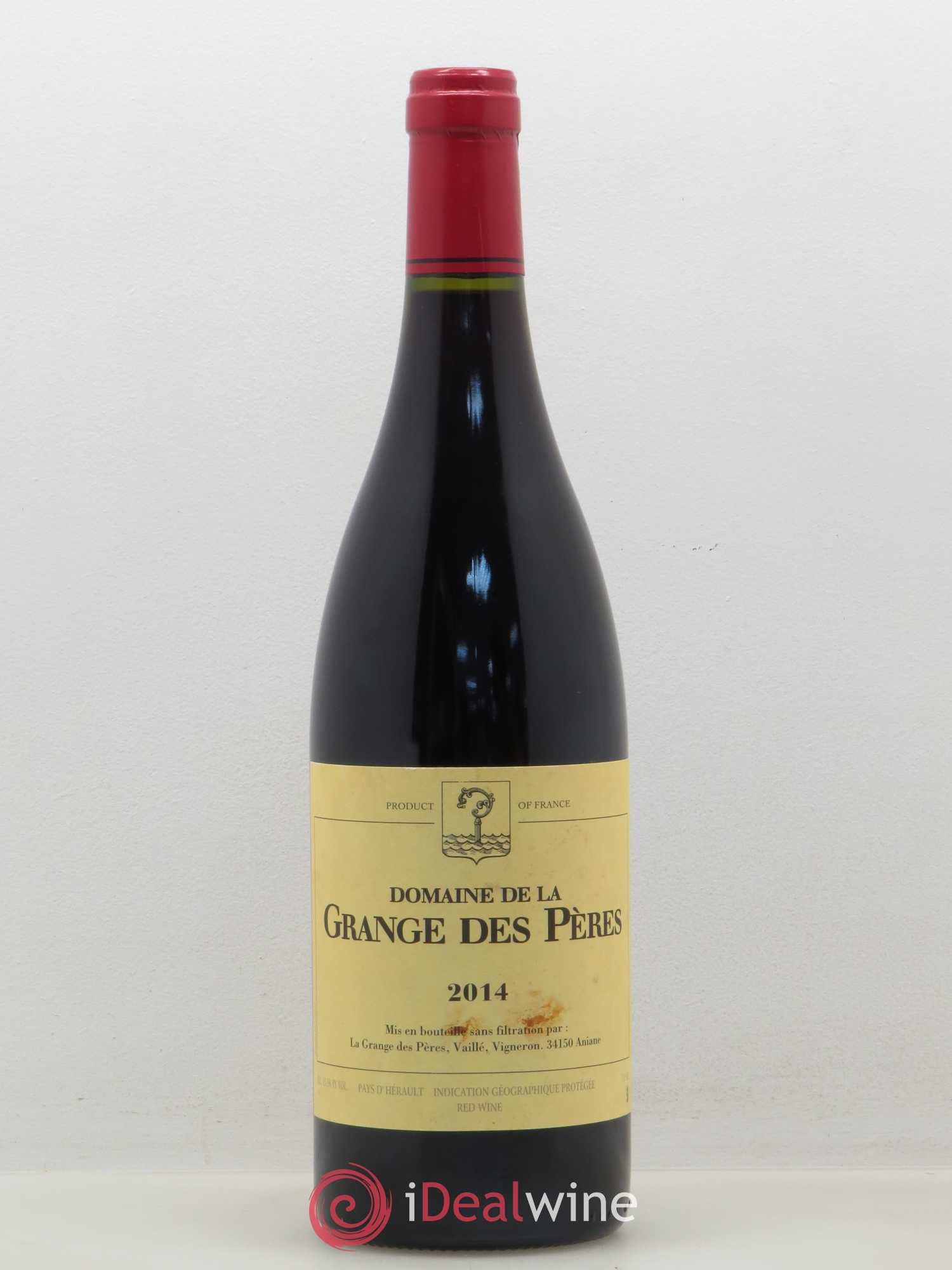 Pays d'Hérault Grange des Pères Laurent Vaillé 2014 - Lot de 1 bouteille - 0