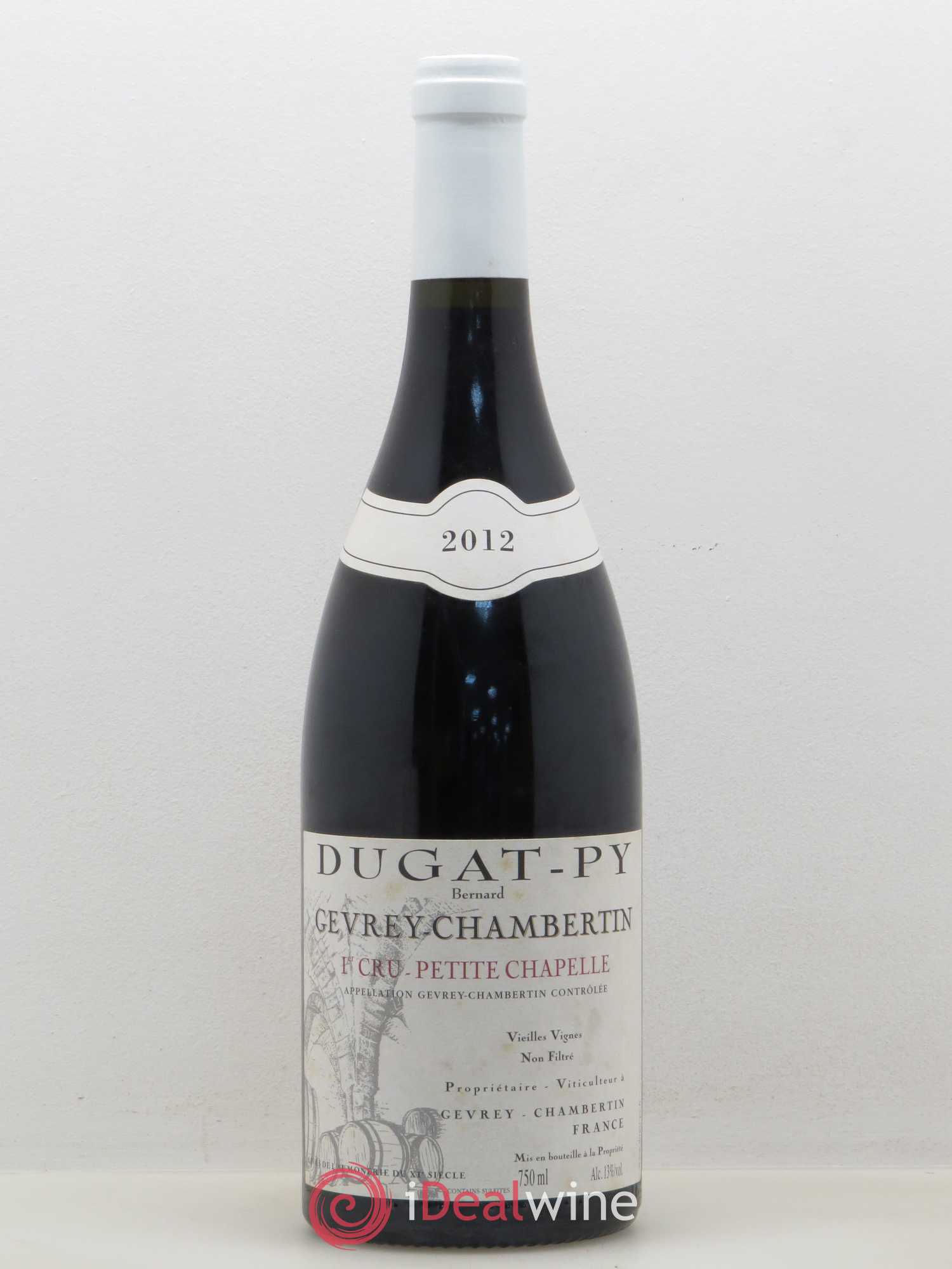 Gevrey-Chambertin 1er Cru Petite Chapelle Vieilles Vignes Dugat-Py 2012 - Lot de 1 bouteille - 0