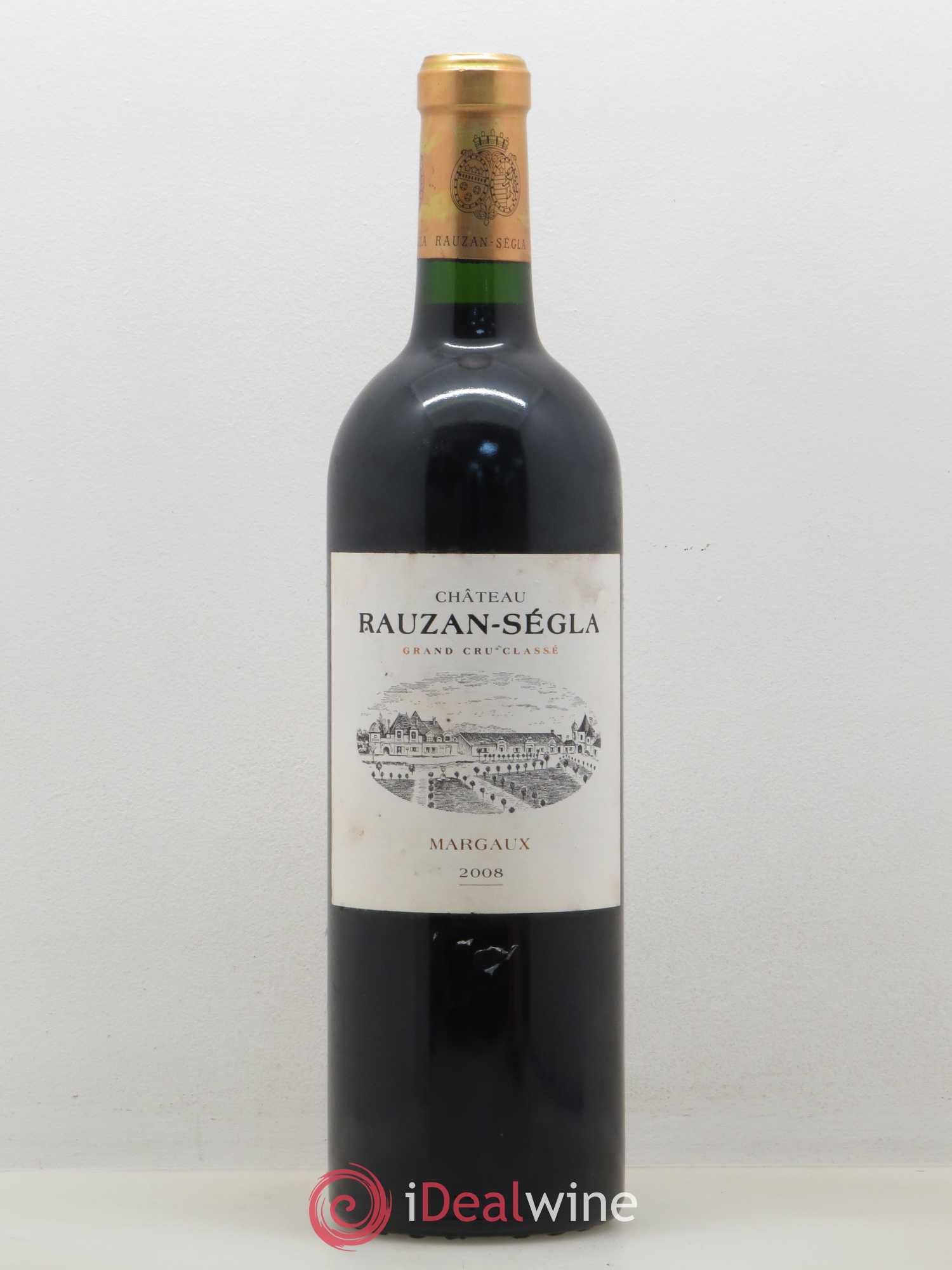Château Rauzan Ségla Grand Cru Classé 2008 - Lot de 1 bouteille - 0