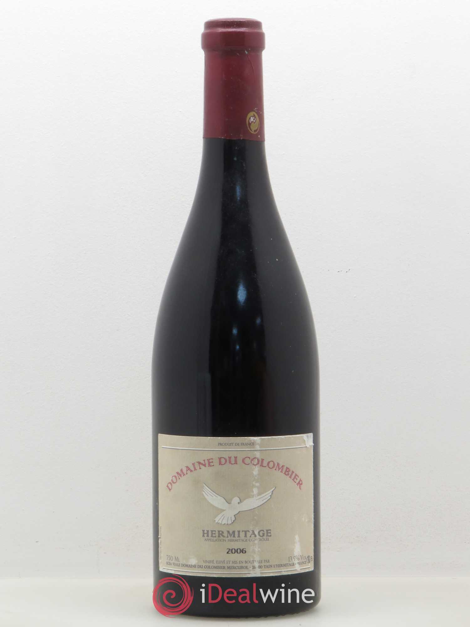 Hermitage Colombier (Domaine du) 2006 - Lot de 1 bouteille - 0