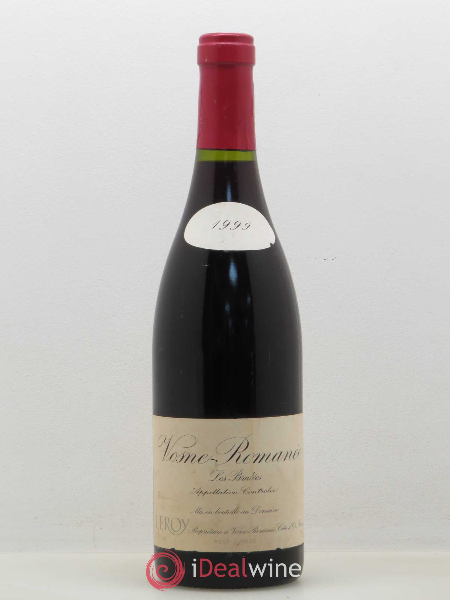 Vosne-Romanée 1er Cru Aux Brûlées Leroy (Domaine) 1999 - Lot de 1 bouteille - 0