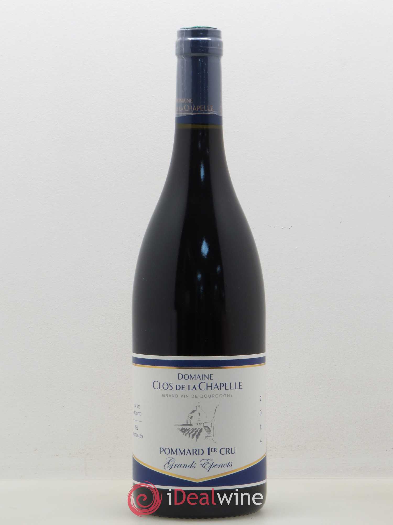 Pommard 1er Cru Grands Epenots Domaine Clos de La Chapelle 2014 - Posten von 1 Flasche - 0