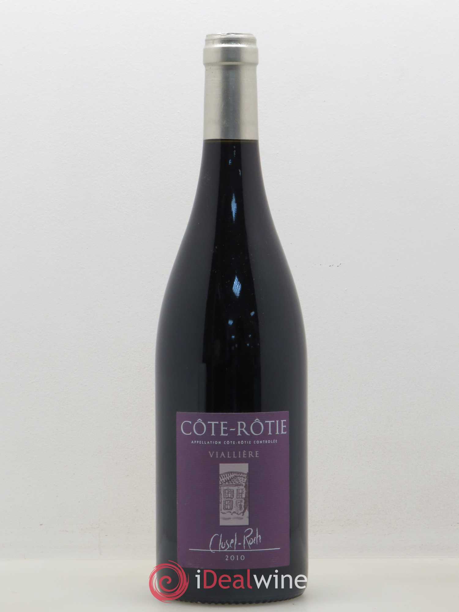 Côte-Rôtie Viallière Clusel-Roch 2010 - Lot de 1 bouteille - 0