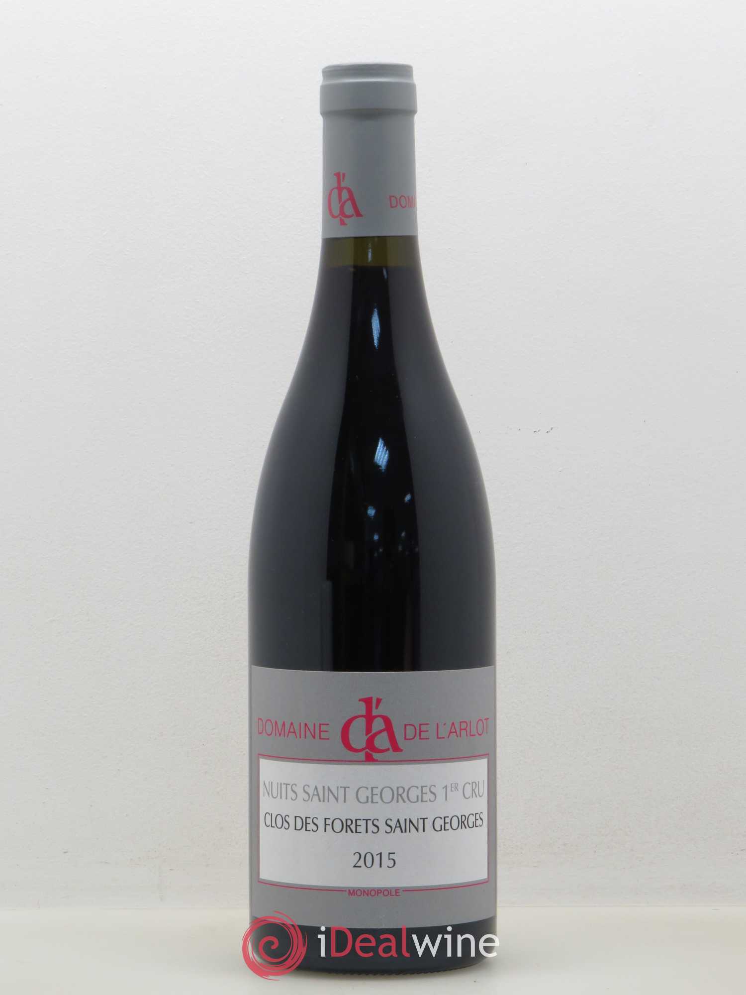 Nuits-Saint-Georges 1er Cru Clos des Forêts Saint-Georges Domaine de l'Arlot 2015 - Lot de 1 bouteille - 0