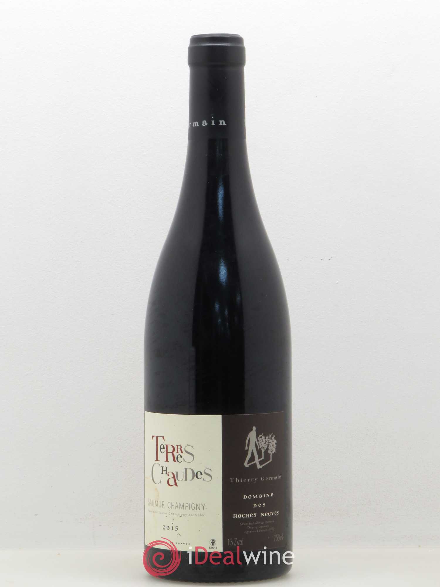 Saumur-Champigny Terres Chaudes Domaine des Roches Neuves - Thierry Germain 2015 - Lot de 1 bouteille - 0