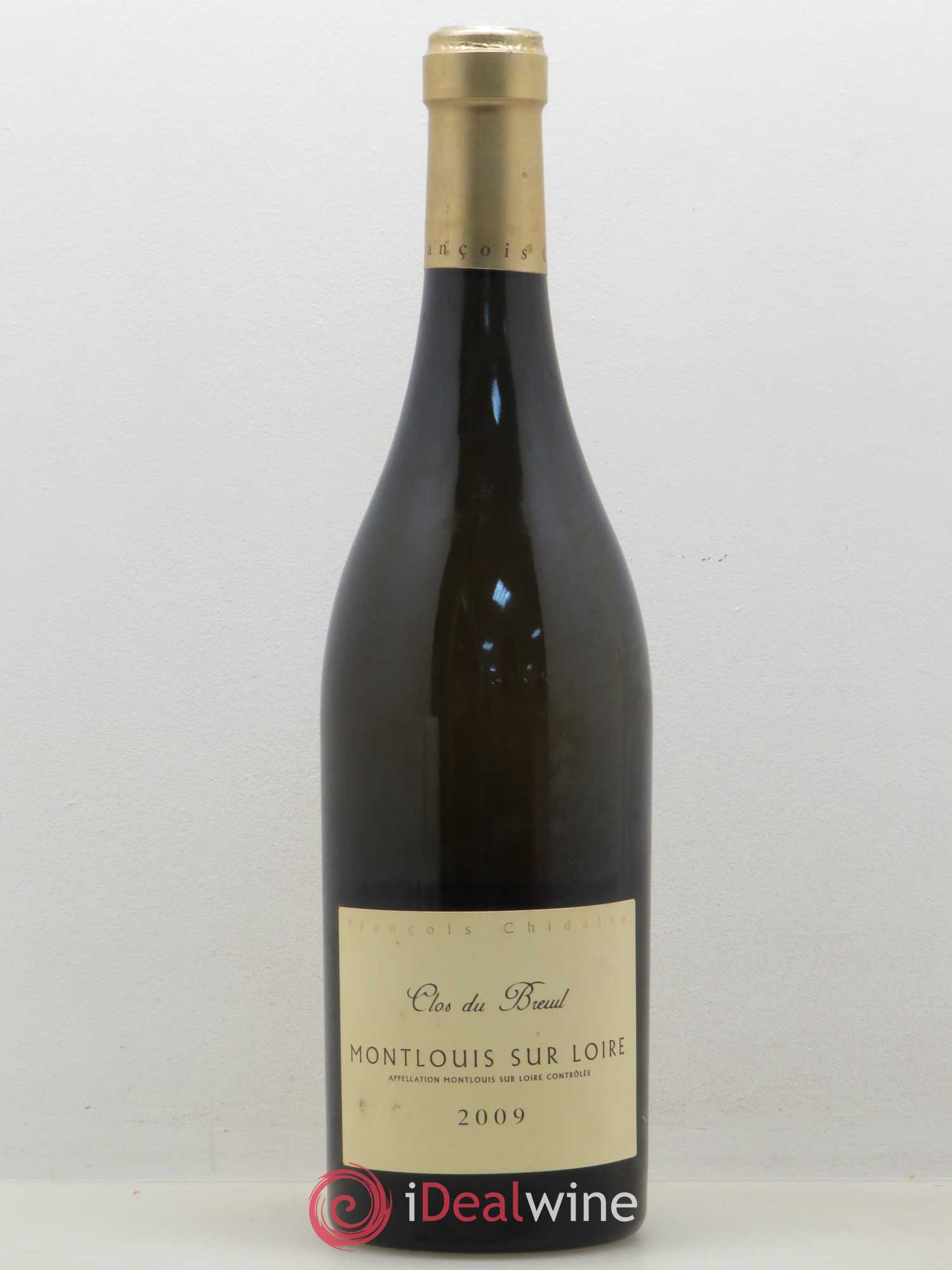 Montlouis-sur-Loire Clos du Breuil François Chidaine (sans prix de réserve) 2009 - Lot de 1 bouteille - 0